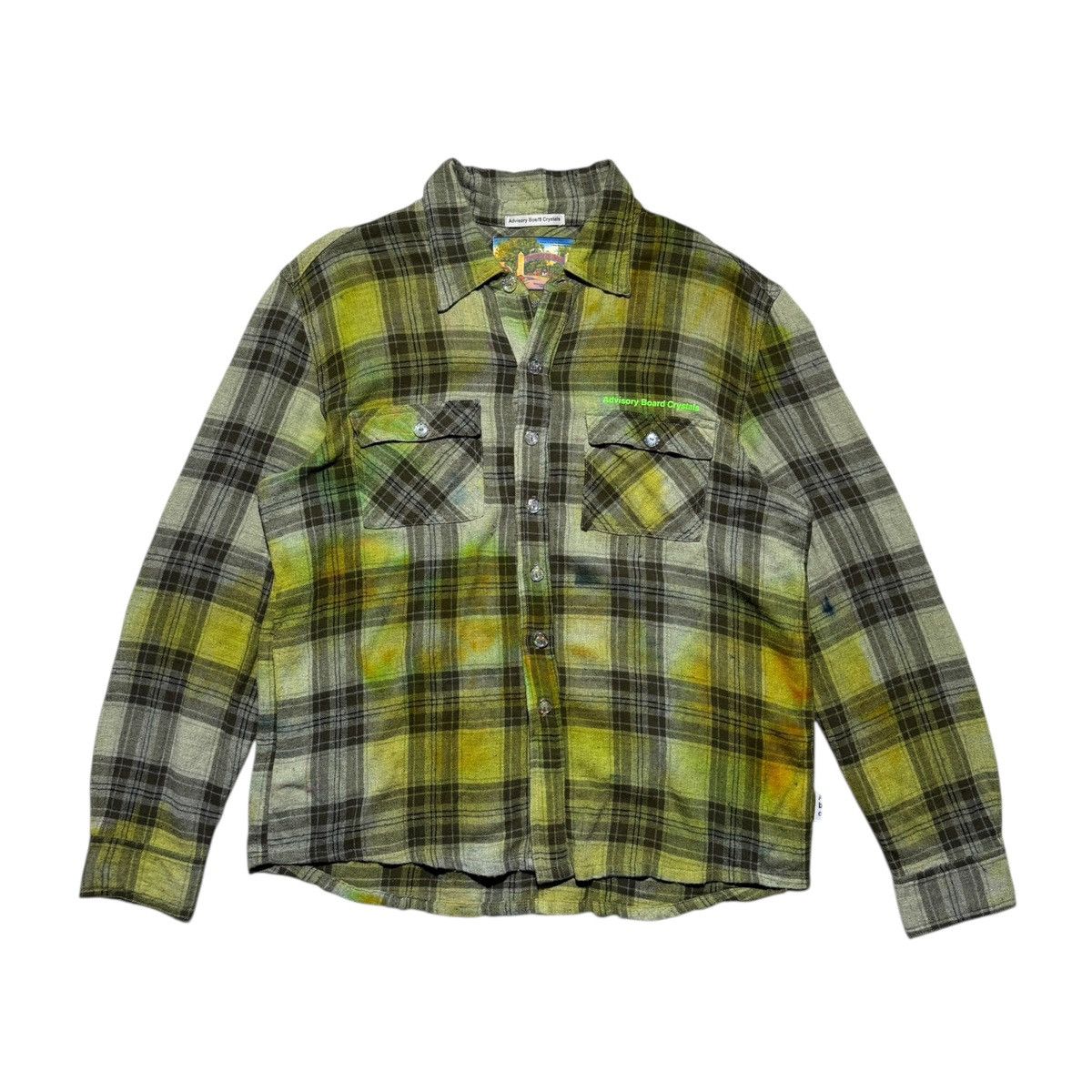 Advisory Board Crystals Crystal infused Dyed plaid flannel Size US L / EU 52-54 / 3 - 1 Thumbnail