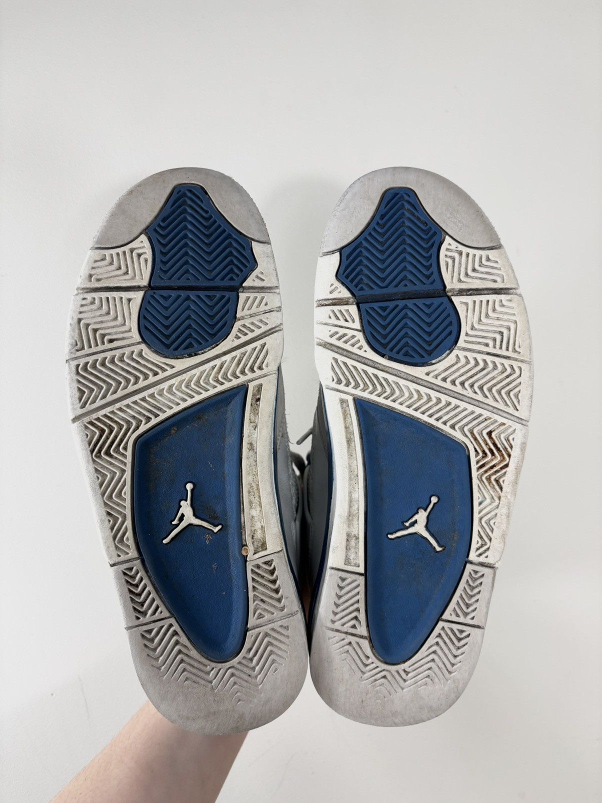 Jordan Brand Jordan 4 Retro Military Blue 2024 GS Sneakers Shoes Size 7Y Size US 7 / EU 40 - 18 Thumbnail