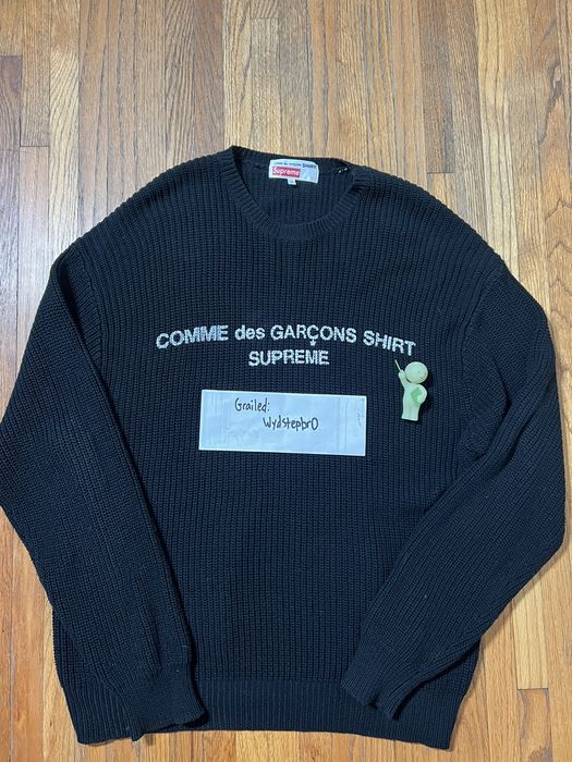 Supreme Supreme Comme des Garcons SHIRT Sweater | Grailed