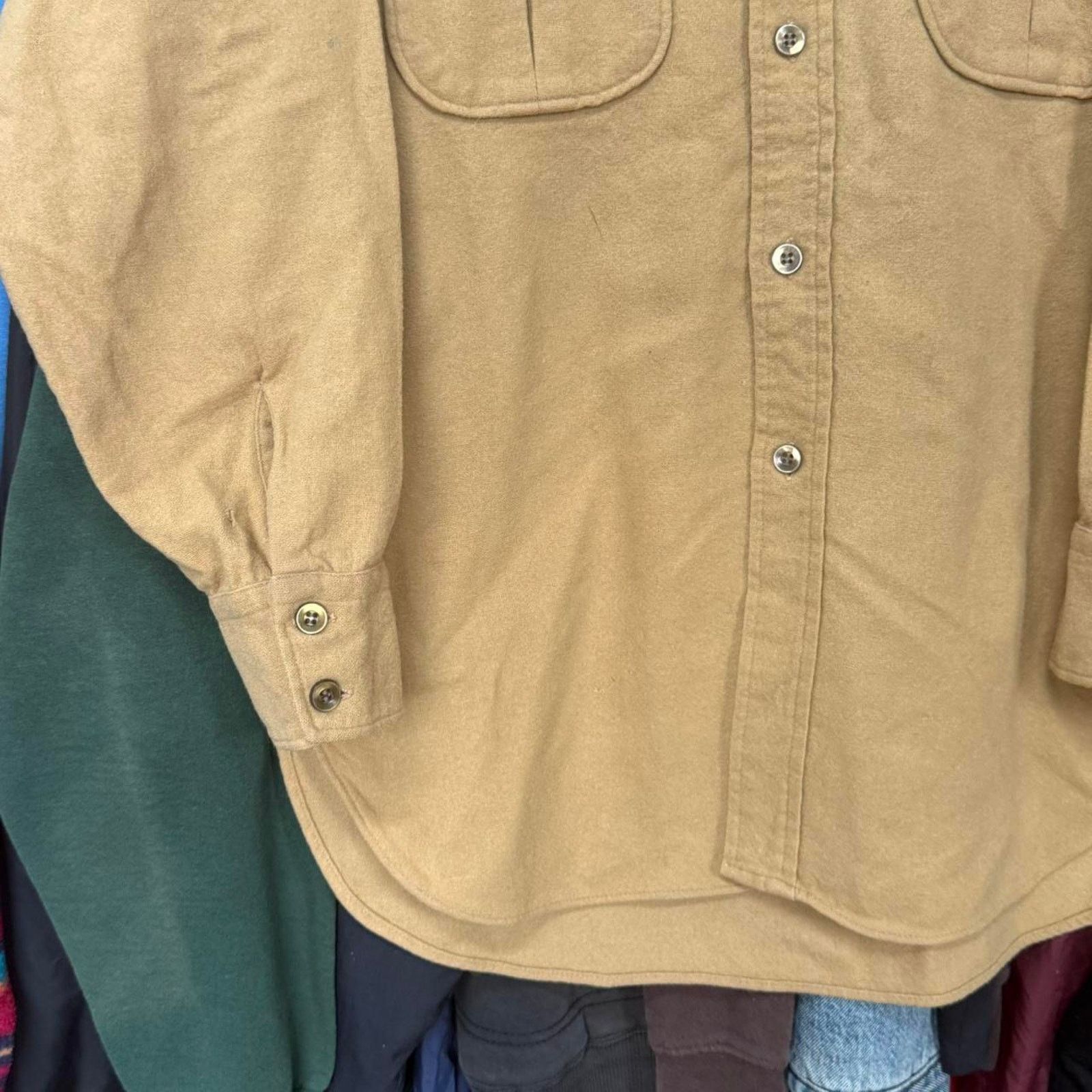 Pendleton Vintage Pendleton Late 60s Board Shirt Flannel Tan Size US M / EU 48-50 / 2 - 4 Thumbnail