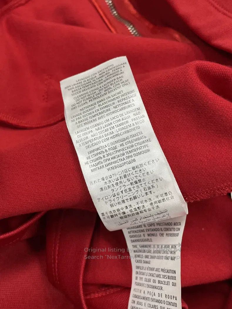Gucci Gucci Red rhinestone hooded zipper jacket Size XS / US 0-2 / IT 36-38 - 7 Thumbnail