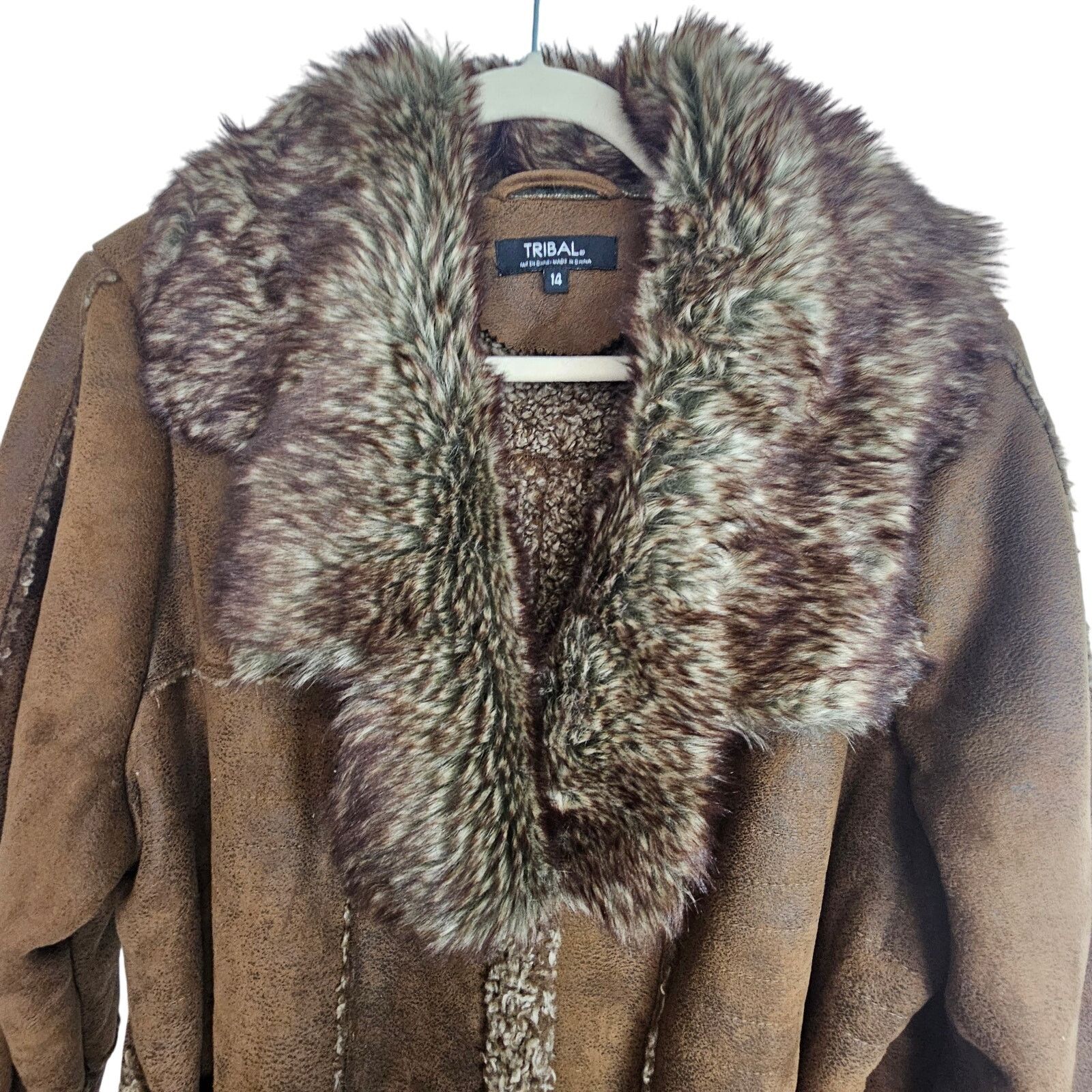Tribal Streetwear Tribal Womens Penny Lane Coat Afghan Jacket Hippie Y2K Boho Size XL / US 12-14 / IT 48-50 - 2 Thumbnail