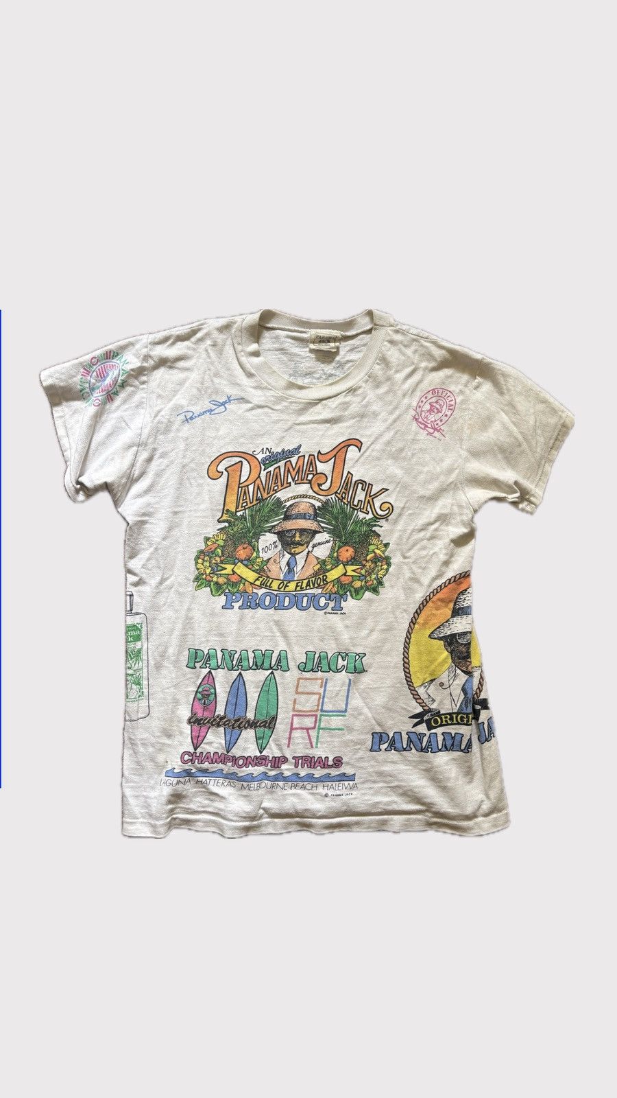 JNCO single stitch vintage panama jack tee Size US S / EU 44-46 / 1 - 1 Thumbnail