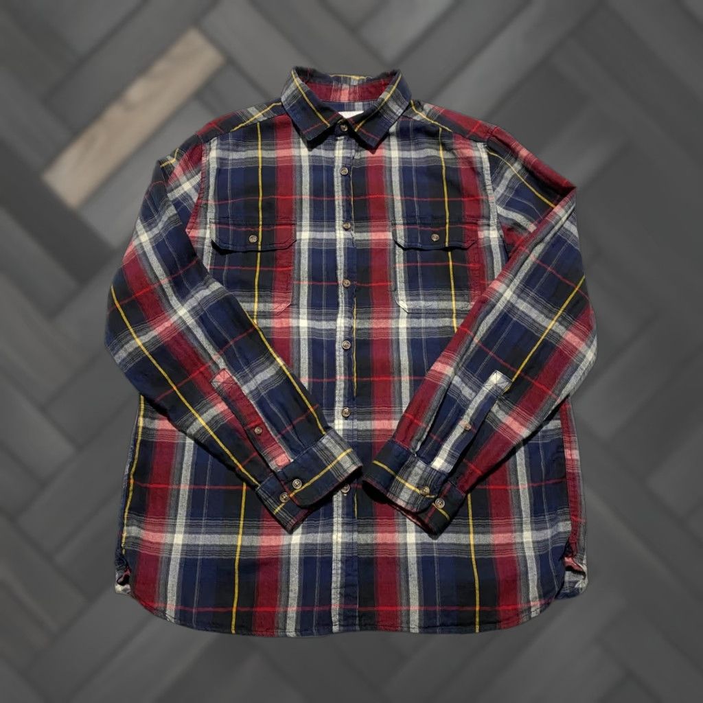 Vintage Goodfellow & Co Button-Up Shirt Plaid Flannel Long Sleeve Mens L Casual Outdoor Size US L / EU 52-54 / 3 - 1 Thumbnail