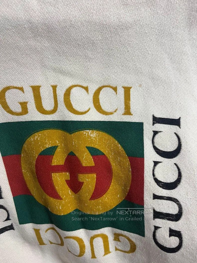 Gucci Gucci White sweatshirt Size S / US 4 / IT 40 - 3 Thumbnail