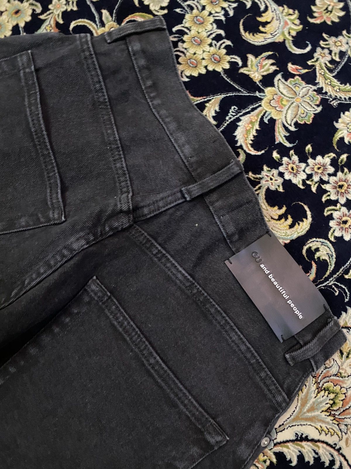 GU GU Beautiful People Brushed Balloon Jeans Size US 29 - 7 Thumbnail