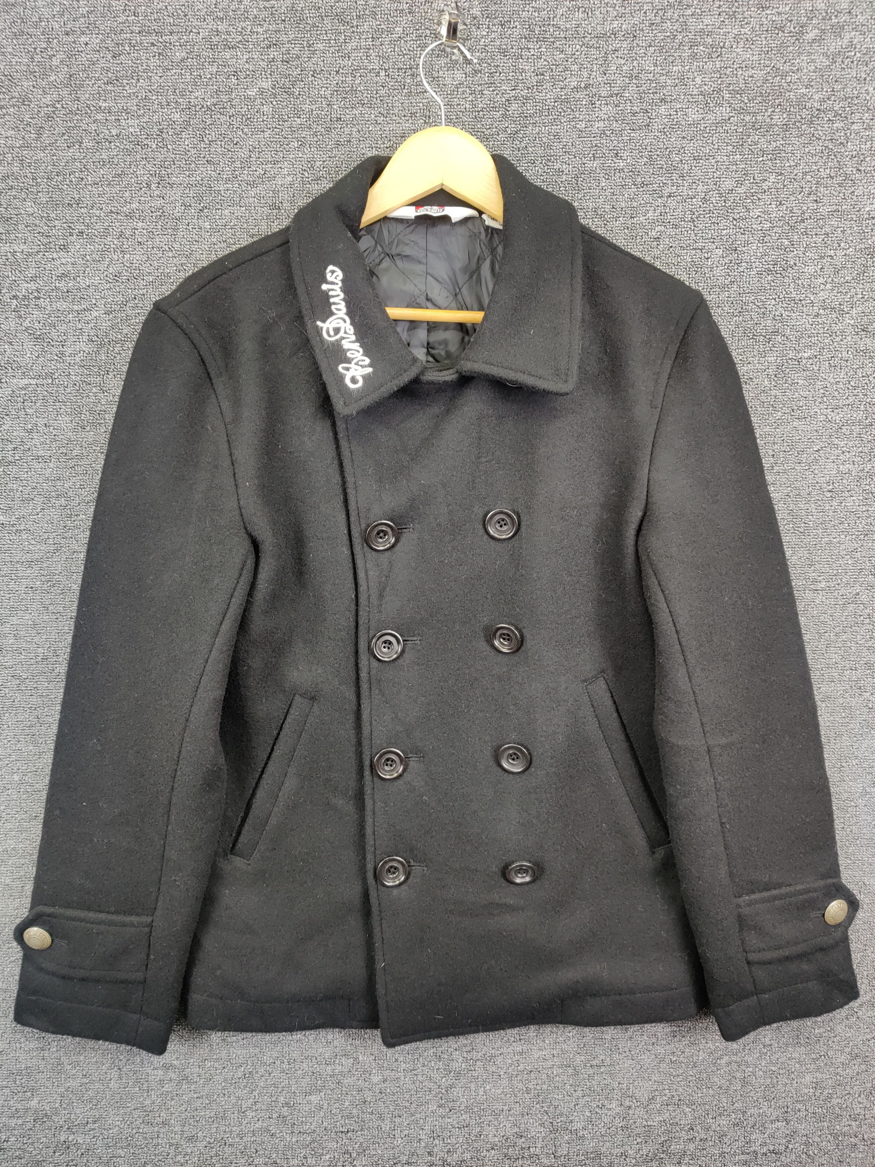 Ben Davis Vintage Ben Davis Double Breasted Wool Coat Size US M / EU 48-50 / 2 - 1 Thumbnail