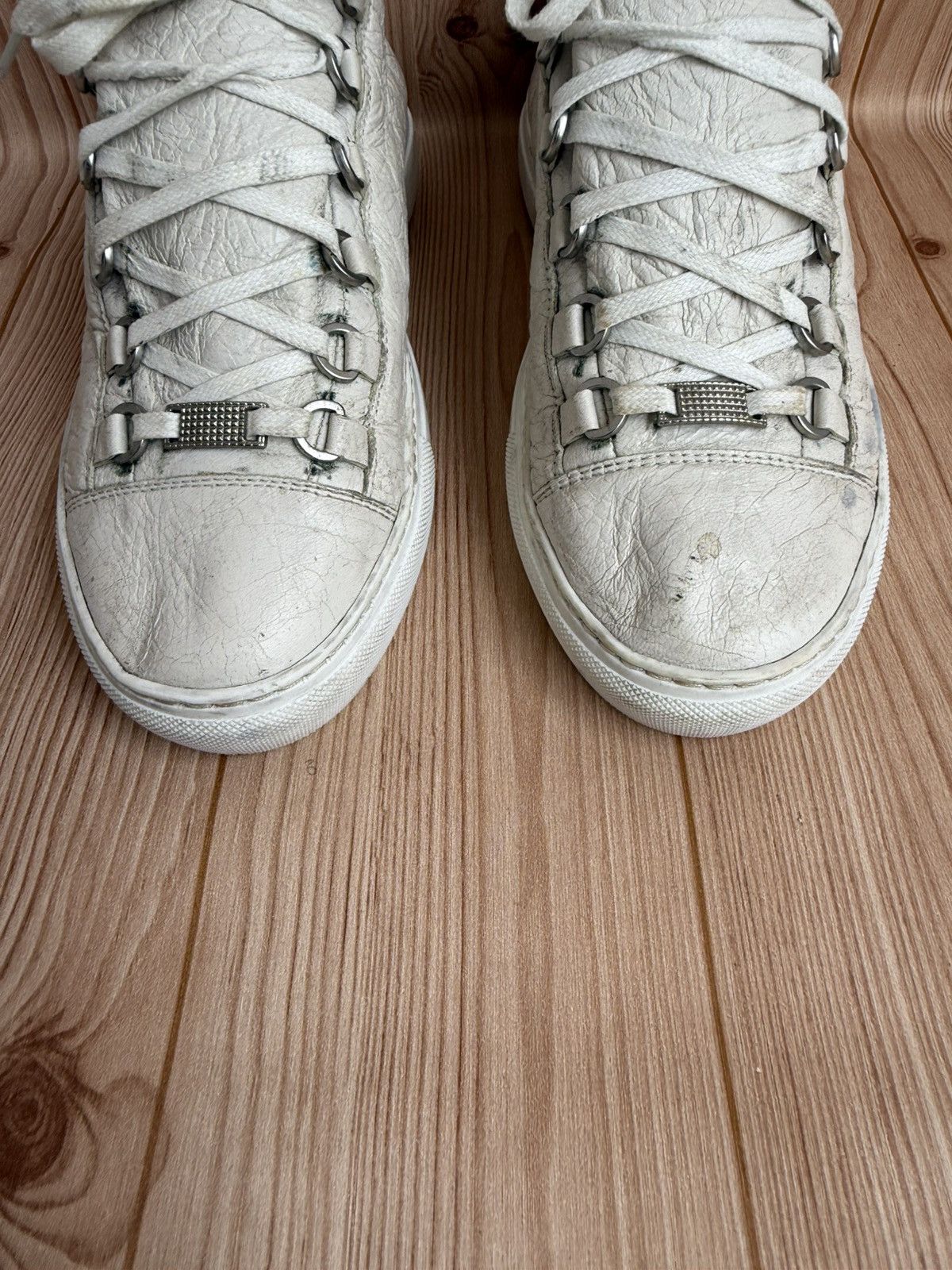 Balenciaga Cracken leather arena sneakers Size US 7 / EU 40 - 2 Thumbnail