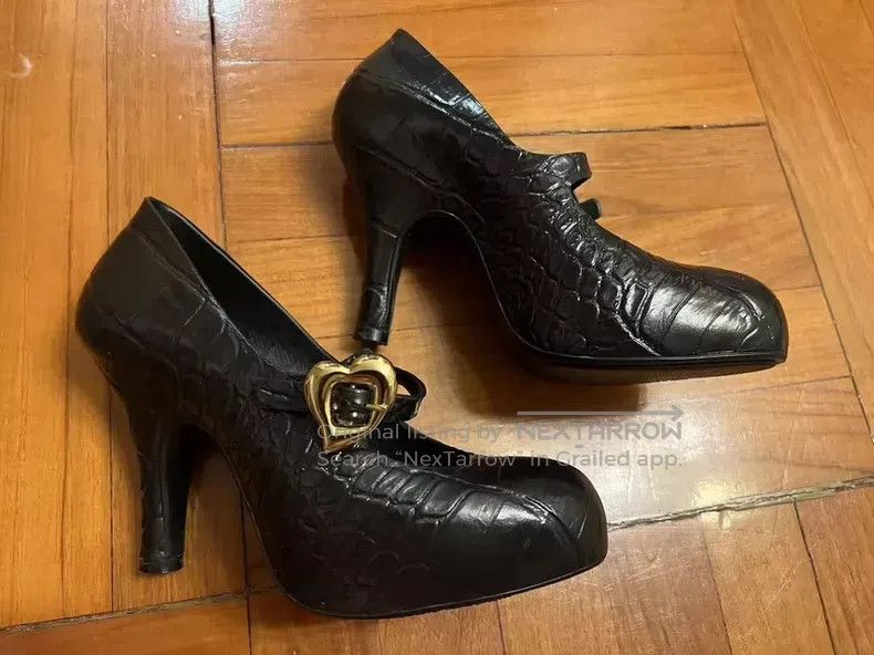 Vivienne Westwood vivienne westwood Snake Pattern Black Melissa Scented Shoe Size US 4.5 / IT 34.5 - 3 Thumbnail