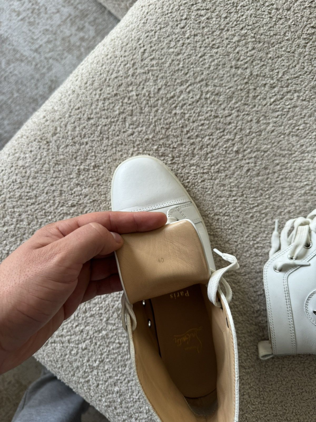 Christian Louboutin Christian louboutin high sneakers Size US 7 / EU 40 - 12 Thumbnail