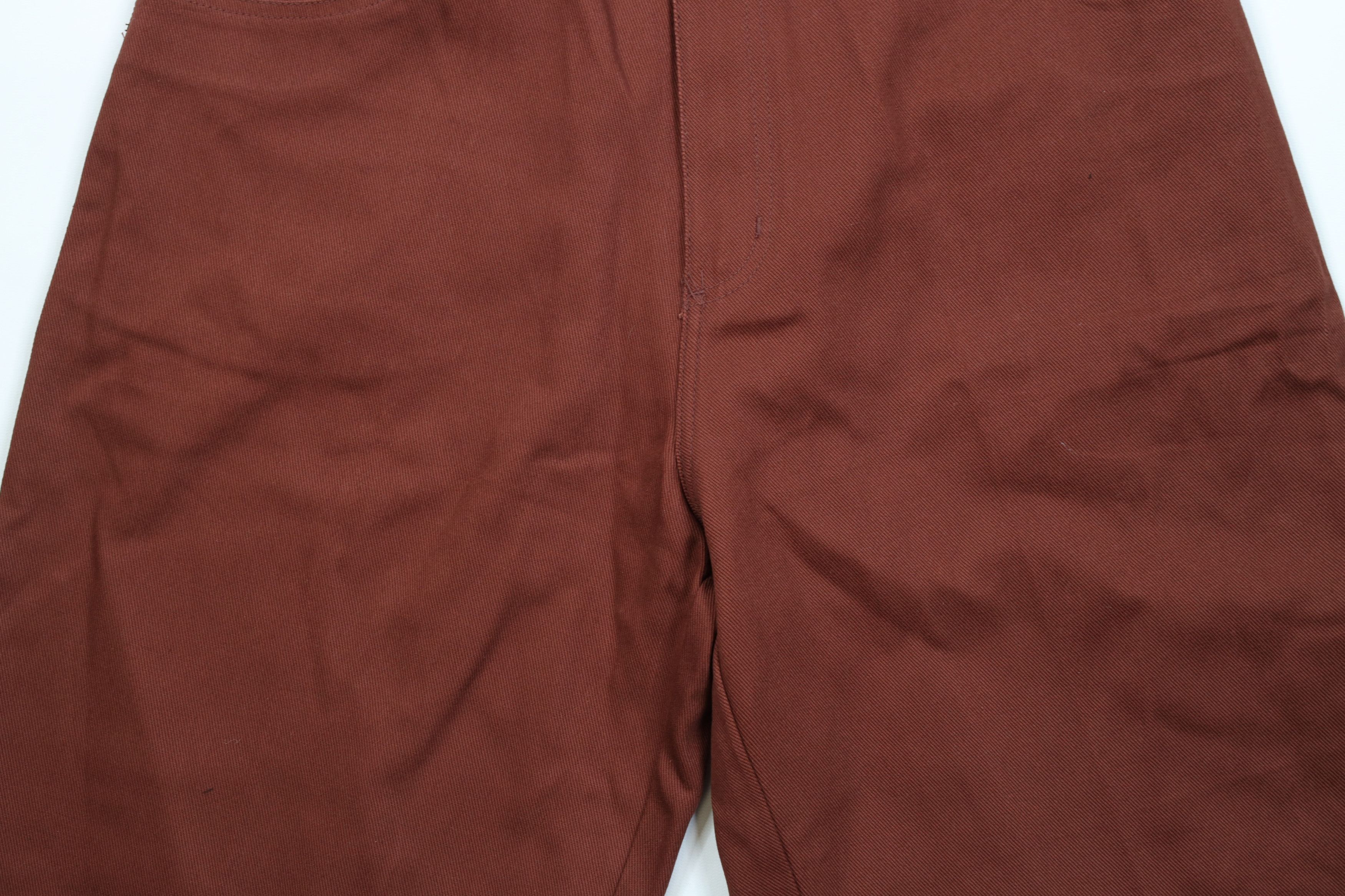 Vintage Deadstock Vintage 90s Streetwear Loose Fit Shorts Red Cotton Size US 32 / EU 48 - 3 Thumbnail