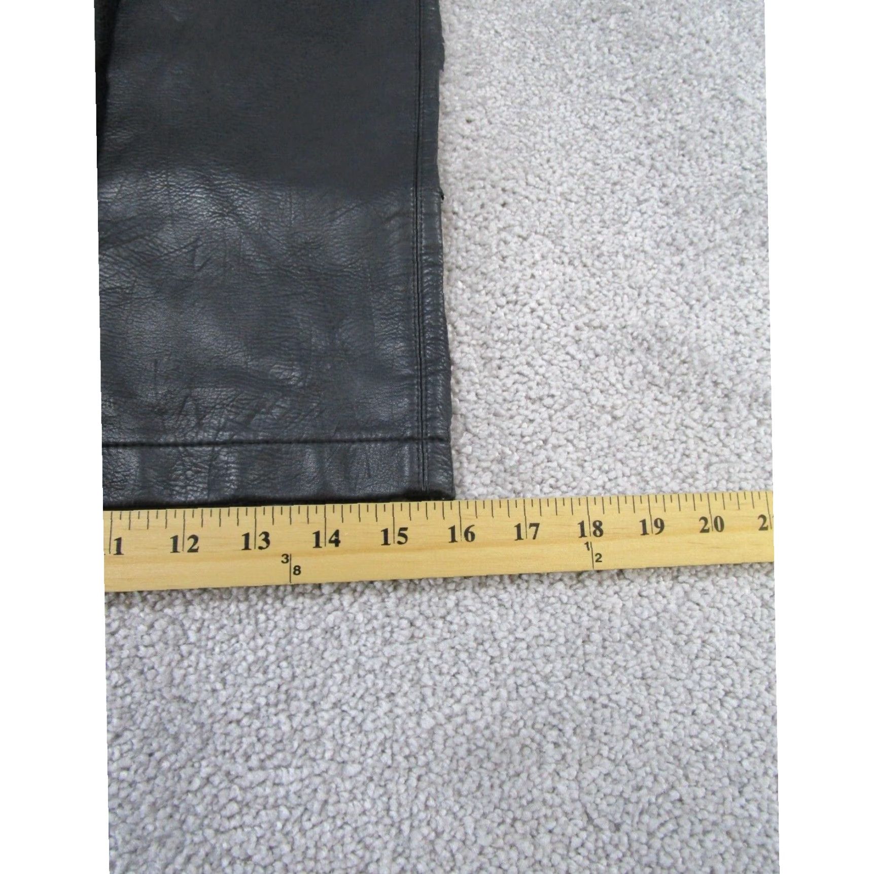Zara Zara Faux Leather Midi Pencil Skirt Womens Small Black Size 28" / US 6 / IT 42 - 6 Thumbnail