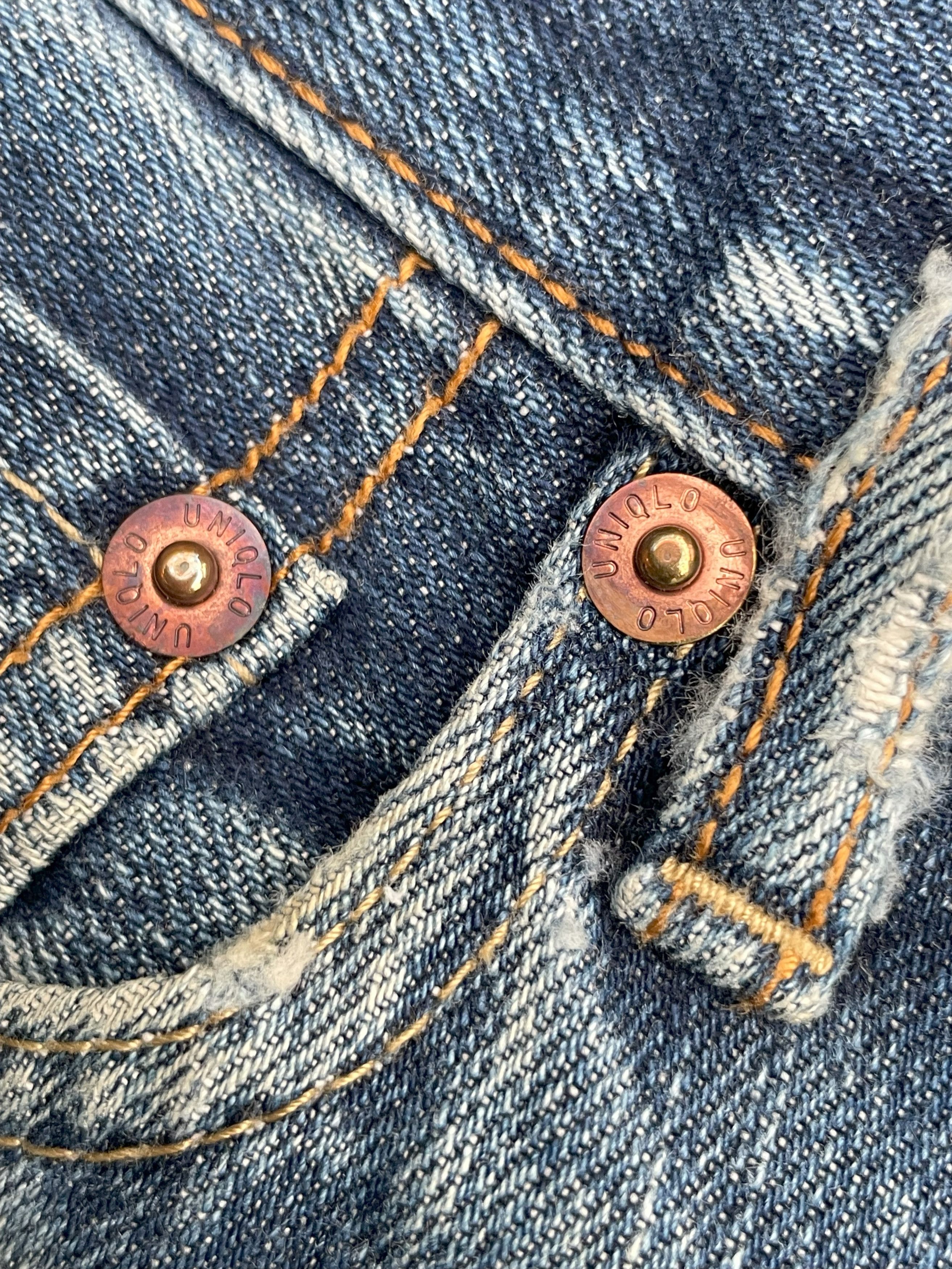 Japanese Brand Uniqlo Redline Selvedge Denim Size US 30 / EU 46 - 12 Thumbnail