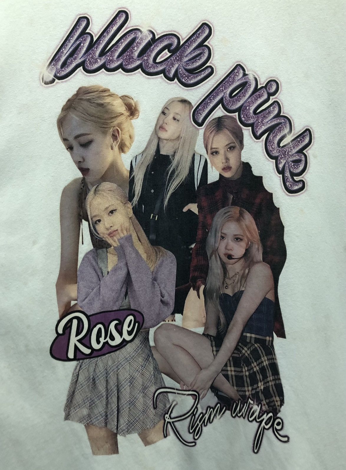 Band Tees Black Pink Risma Wrape Rose T-Shirt Size US XL / EU 56 / 4 - 3 Thumbnail