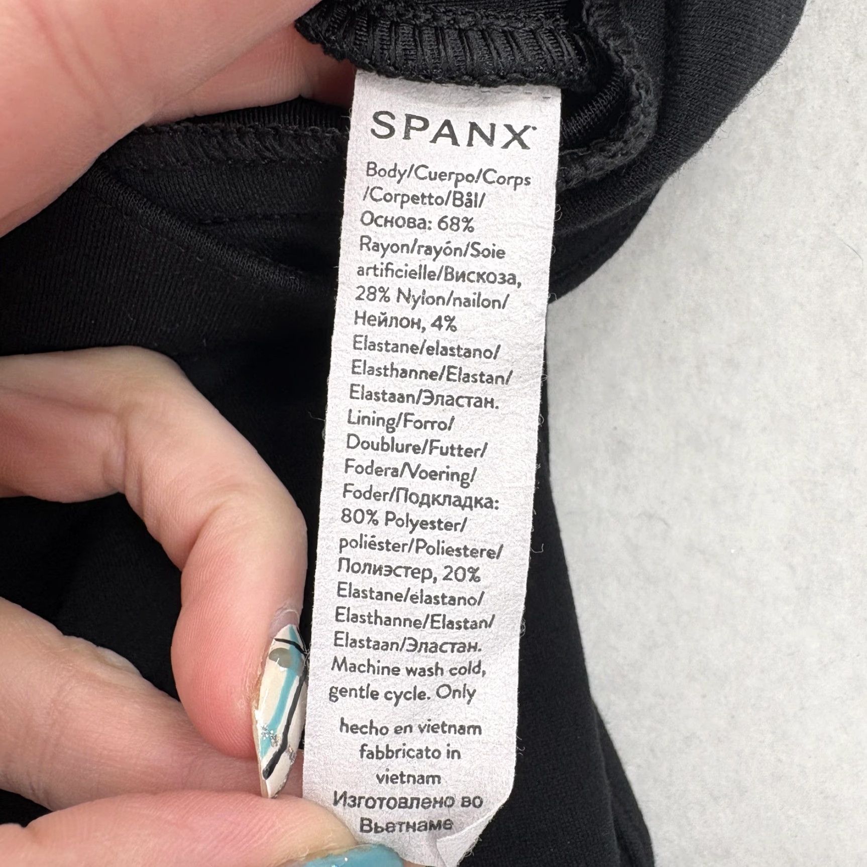 Spanx SPANX Perfect Black Pant Back Seam Skinny Pants Womens Medium Petite Stretch Size 32" / US 10 / IT 46 - 6 Thumbnail