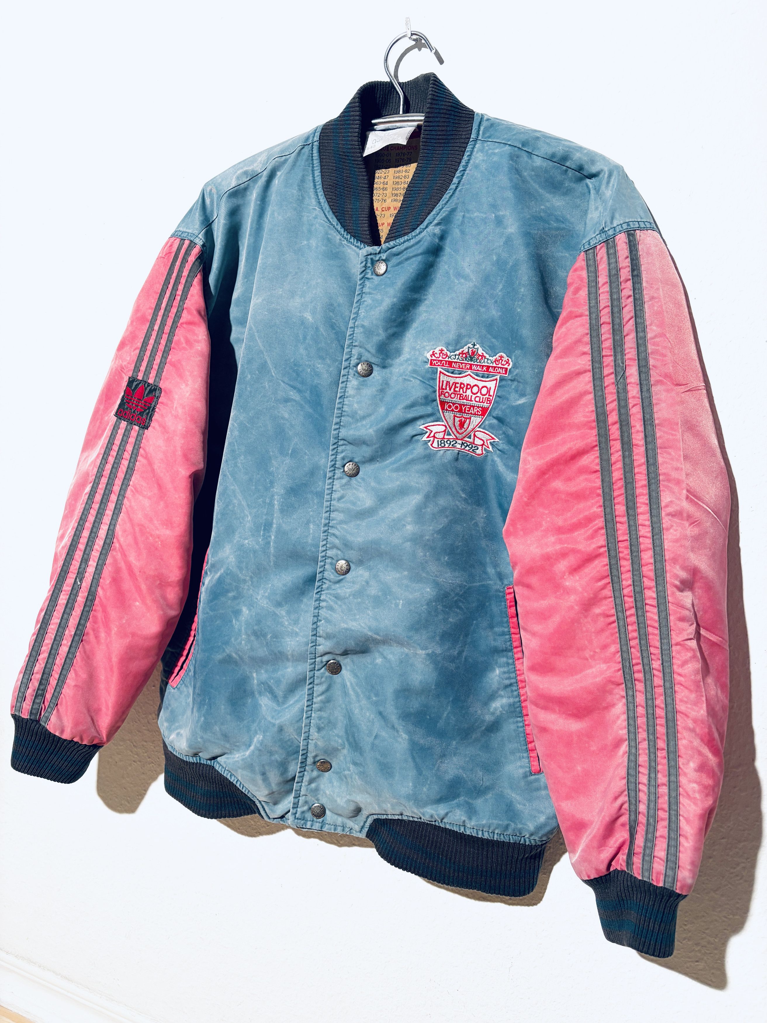 Adidas Liverpool Centenary Jacket 1992 Size US L / EU 52-54 / 3 - 3 Thumbnail