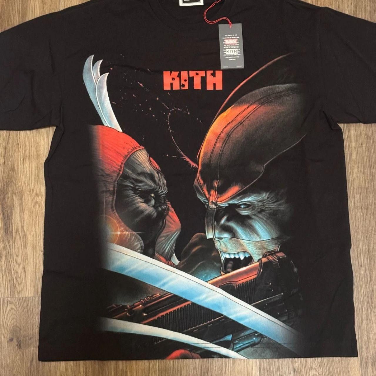 Kith Kith Marvel Vs Capcom Wolverine And Deadpool Vintage Tee Size US M / EU 48-50 / 2 - 1 Thumbnail