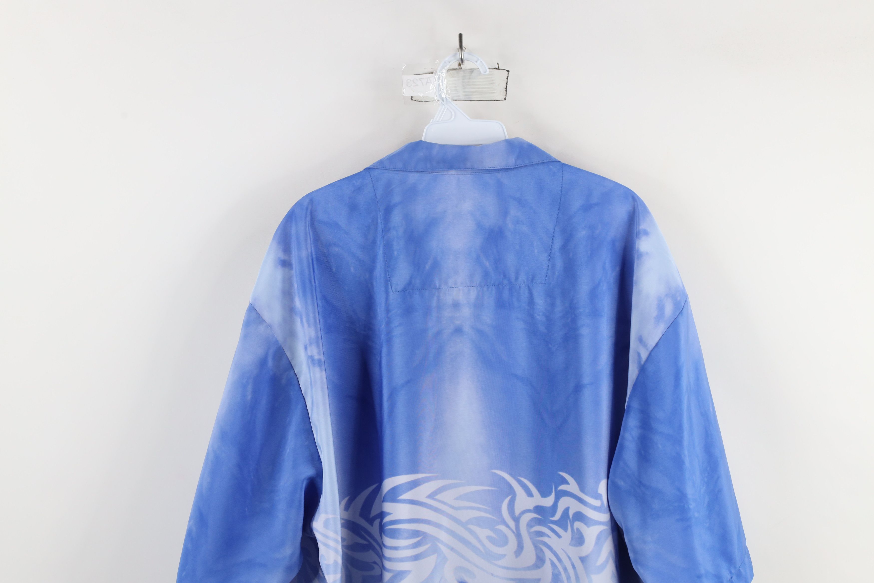 Vintage Vintage 90s Y2K Streetwear Flower Gambler Poker Button Shirt Size US XXL / EU 58 / 5 - 9 Thumbnail