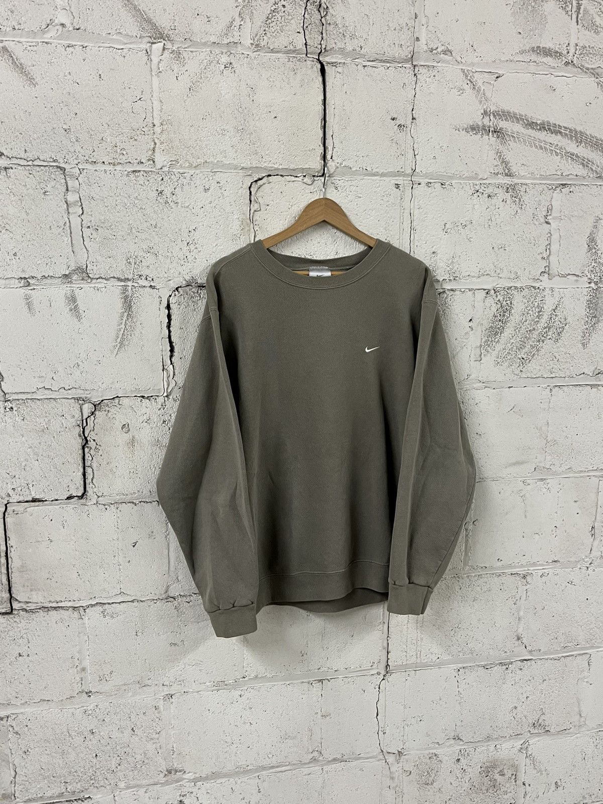 Nike Nike vintage y2k pistachio green boxy fit crewneck rare Size US XL / EU 56 / 4 - 2 Thumbnail