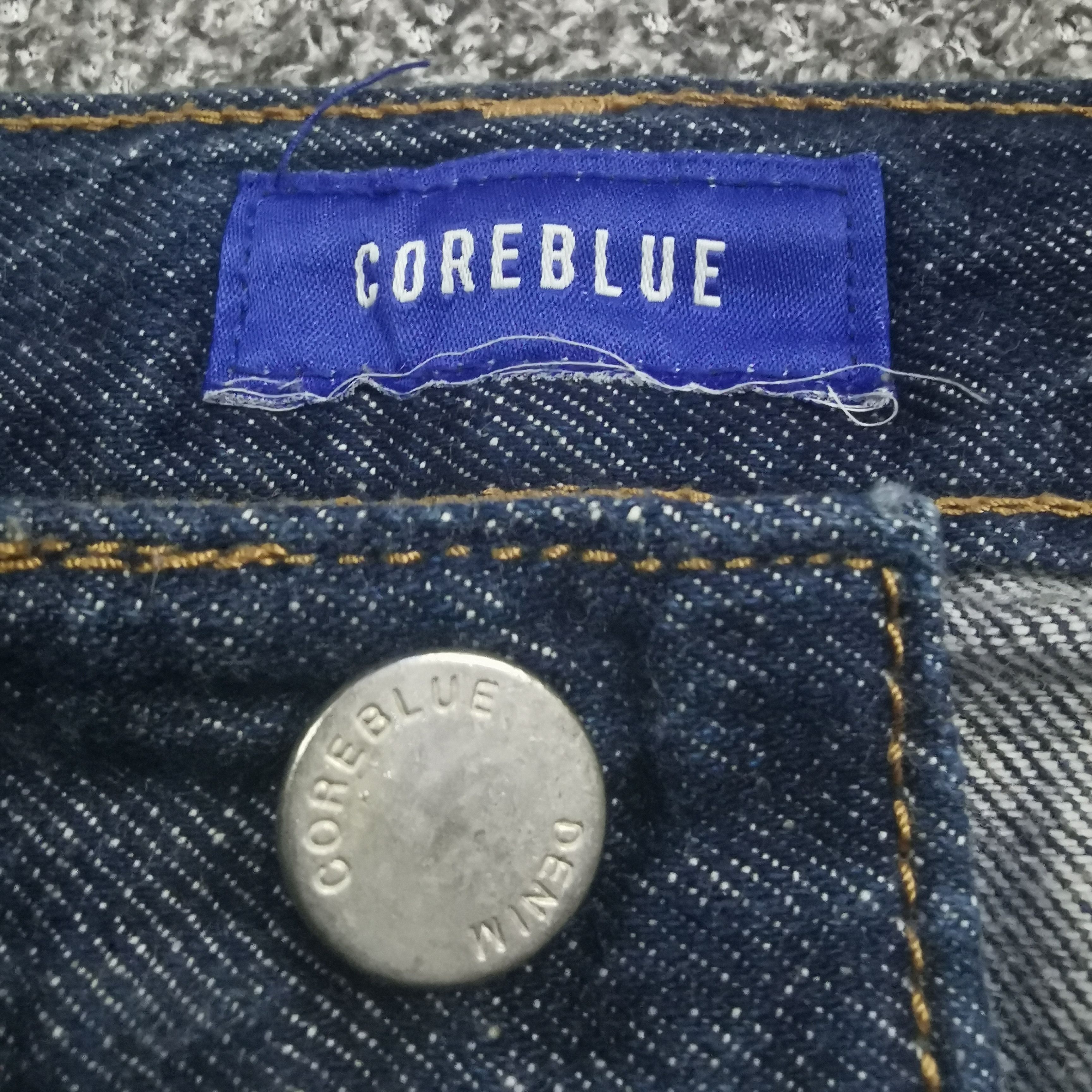 Hysteric Glamour 🔥🔥Vintage Y2k Crazy Baggy D-Rise Cutting Core Blue Denim Size US 28 / EU 44 - 13 Thumbnail