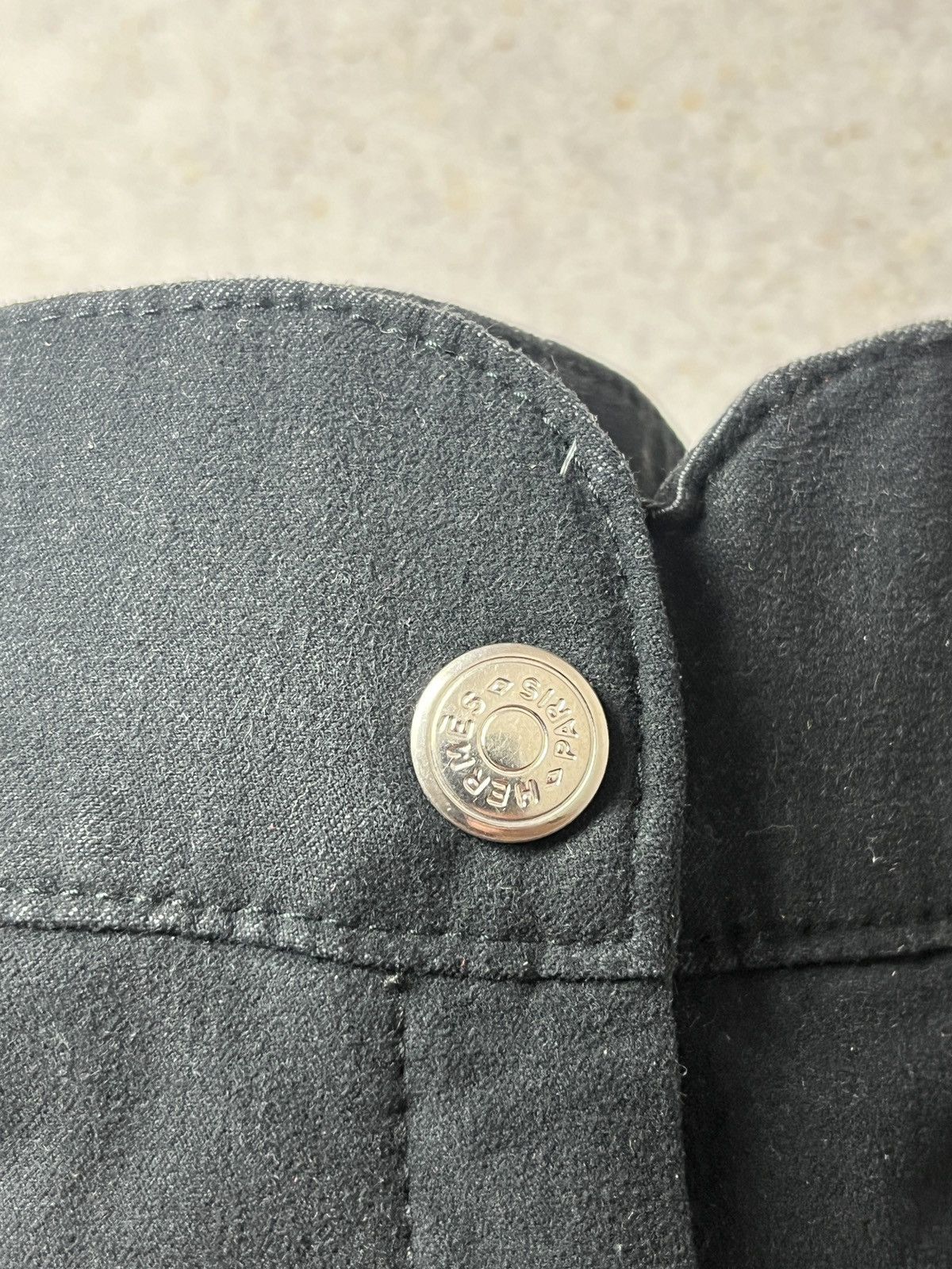 Hermes Vintage Hermes High Stretch Equestrian Horse Riding Pants Size 38" / US 16 / IT 52 - 8 Thumbnail