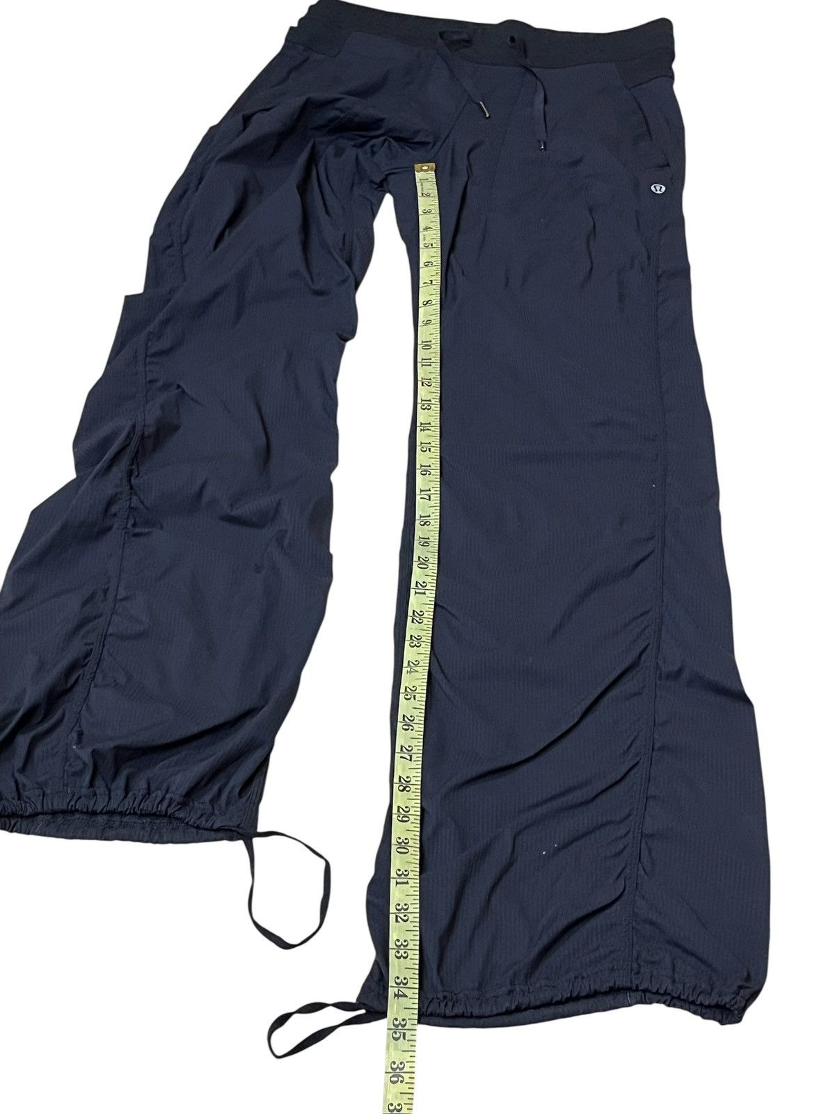 Lululemon Nice🔥LULULEMON ATHLETICA dark blue striped running pants Size 34" / US 12 / IT 48 - 12 Thumbnail
