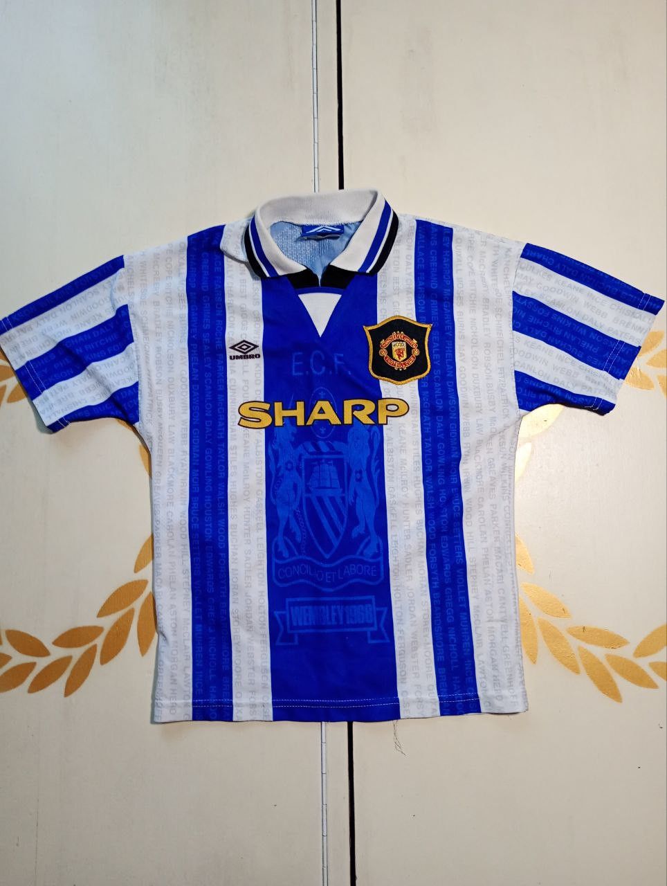 Umbro Umbro Manchester United Away Jersey 1994-1996 youth size L Size US XXS / EU 40 - 2 Thumbnail