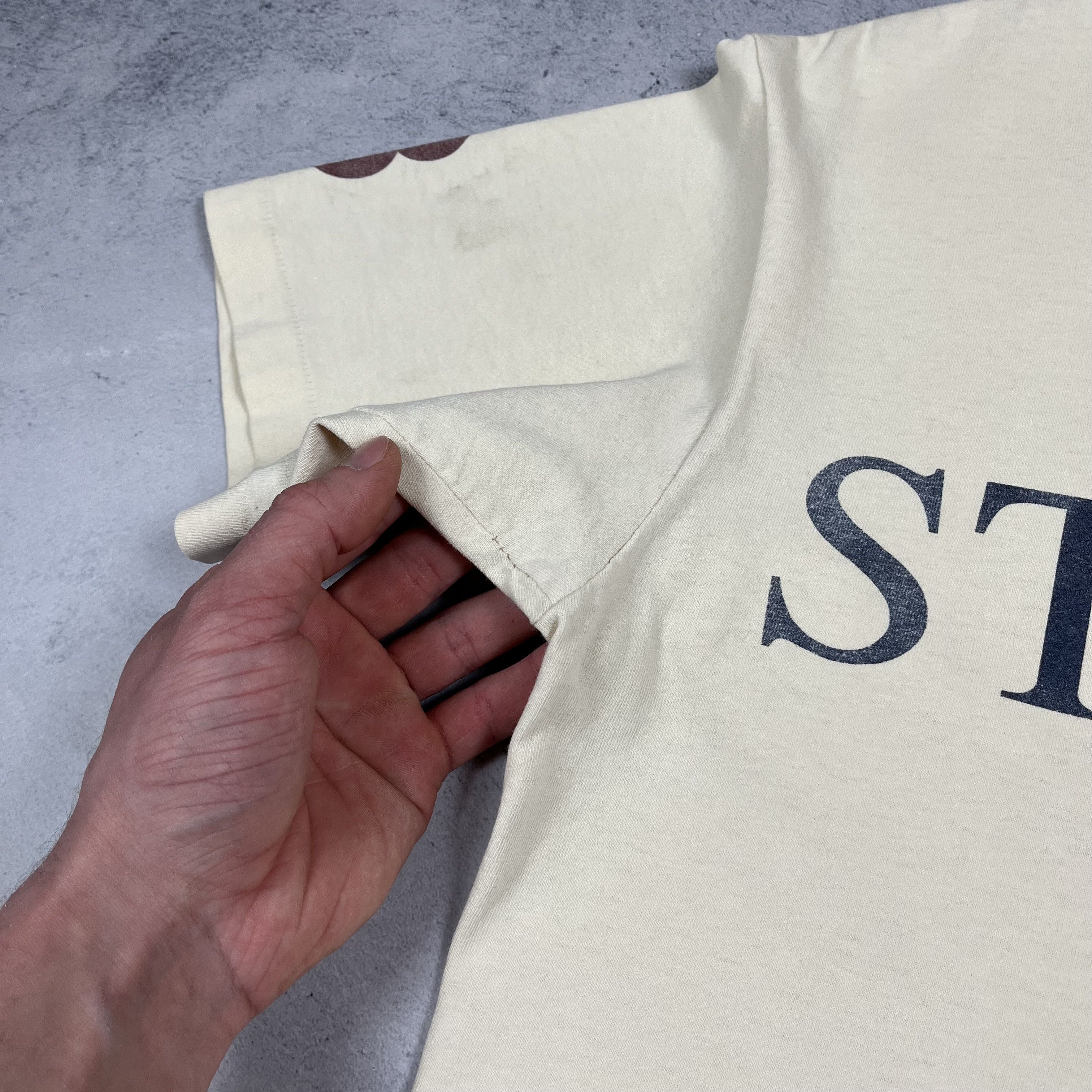 Stussy Vintage Stussy Y2K Big Logo T Shirt 80’s Size US M / EU 48-50 / 2 - 13 Thumbnail