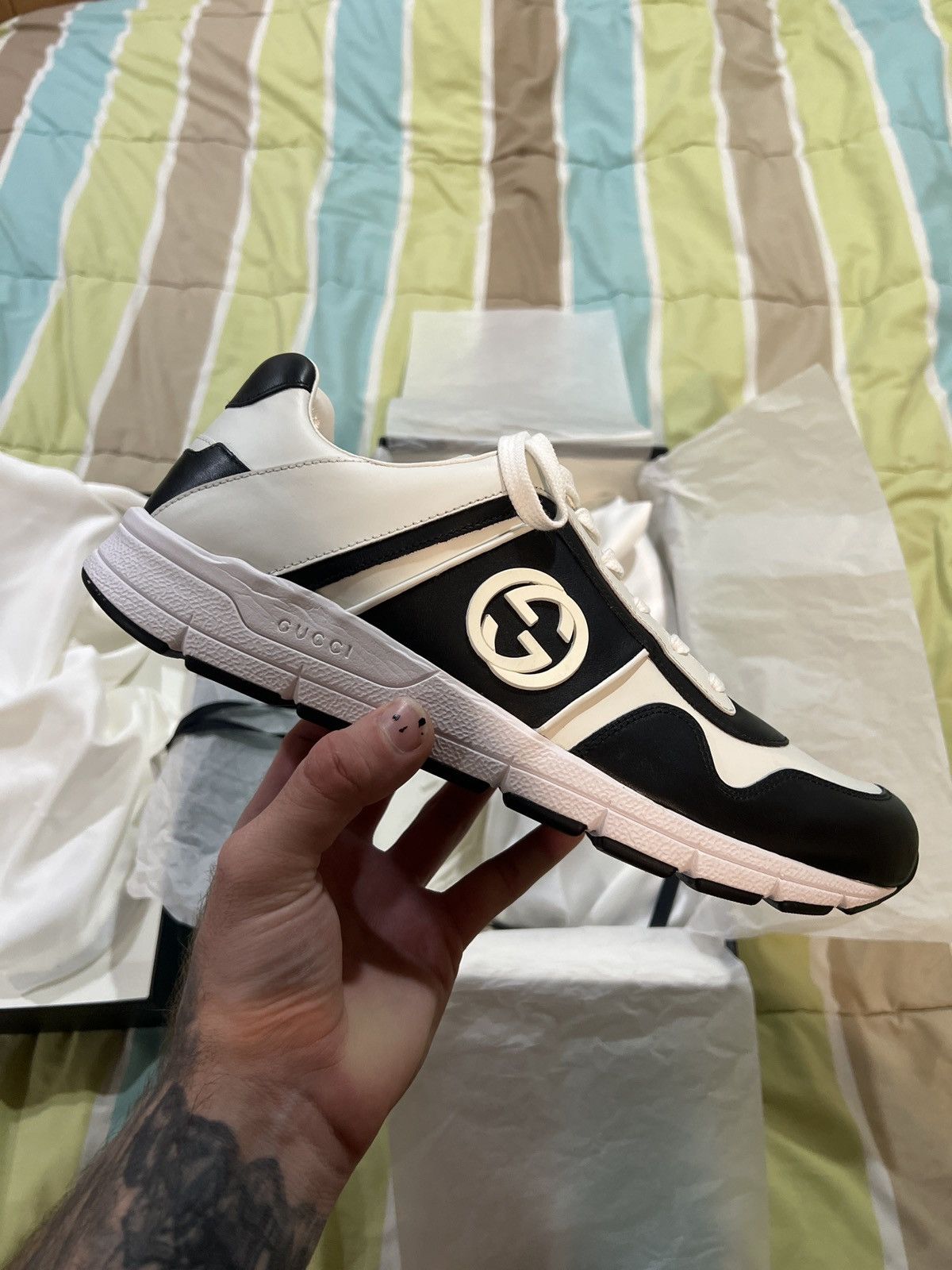 Gucci Gucci Sneakers Size US 10 / EU 43 - 13 Thumbnail