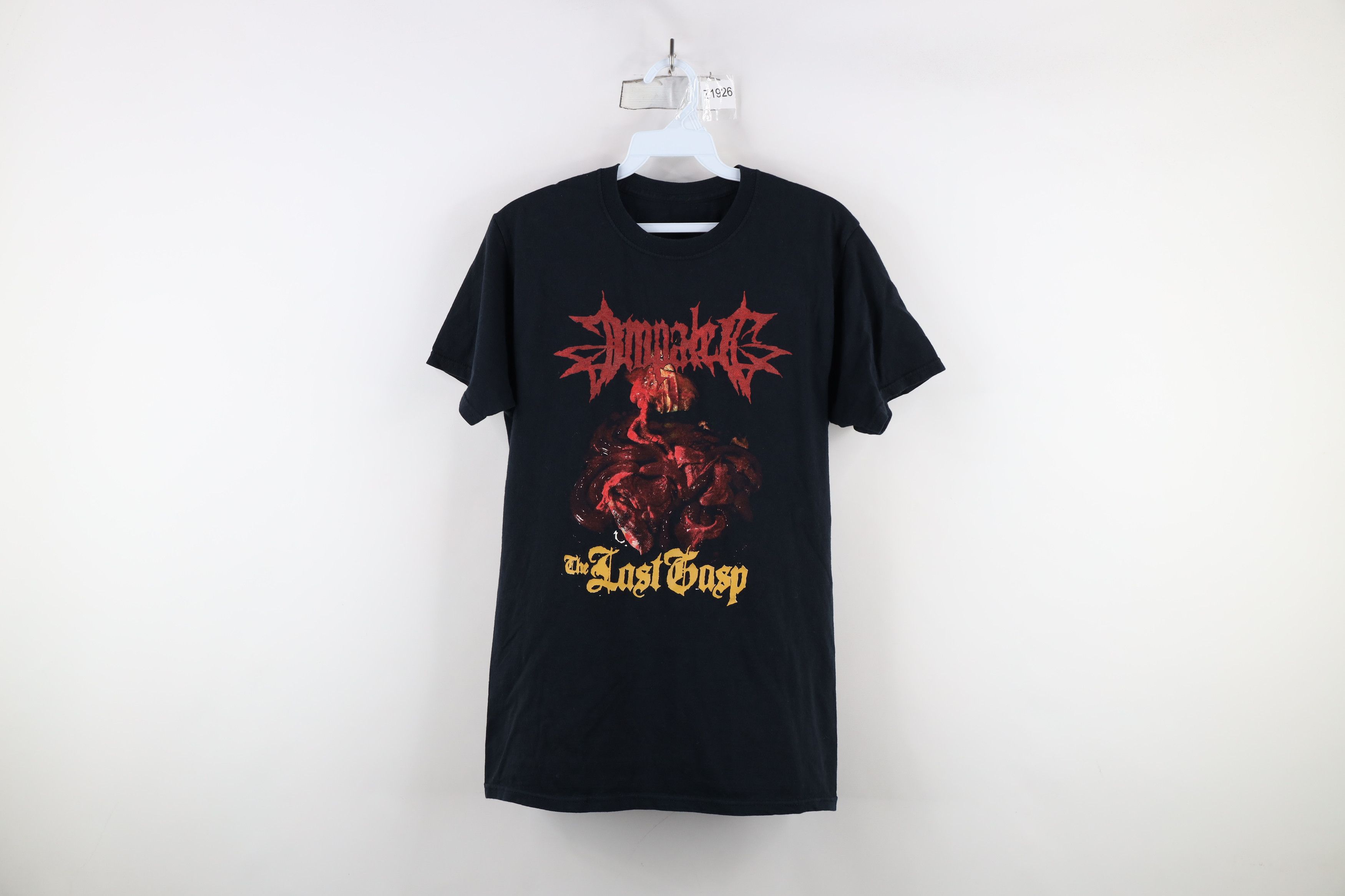 Vintage Vintage Y2K Last Gasp Tour Impaled Band T-Shirt Black Metal Size US S / EU 44-46 / 1 - 1 Thumbnail