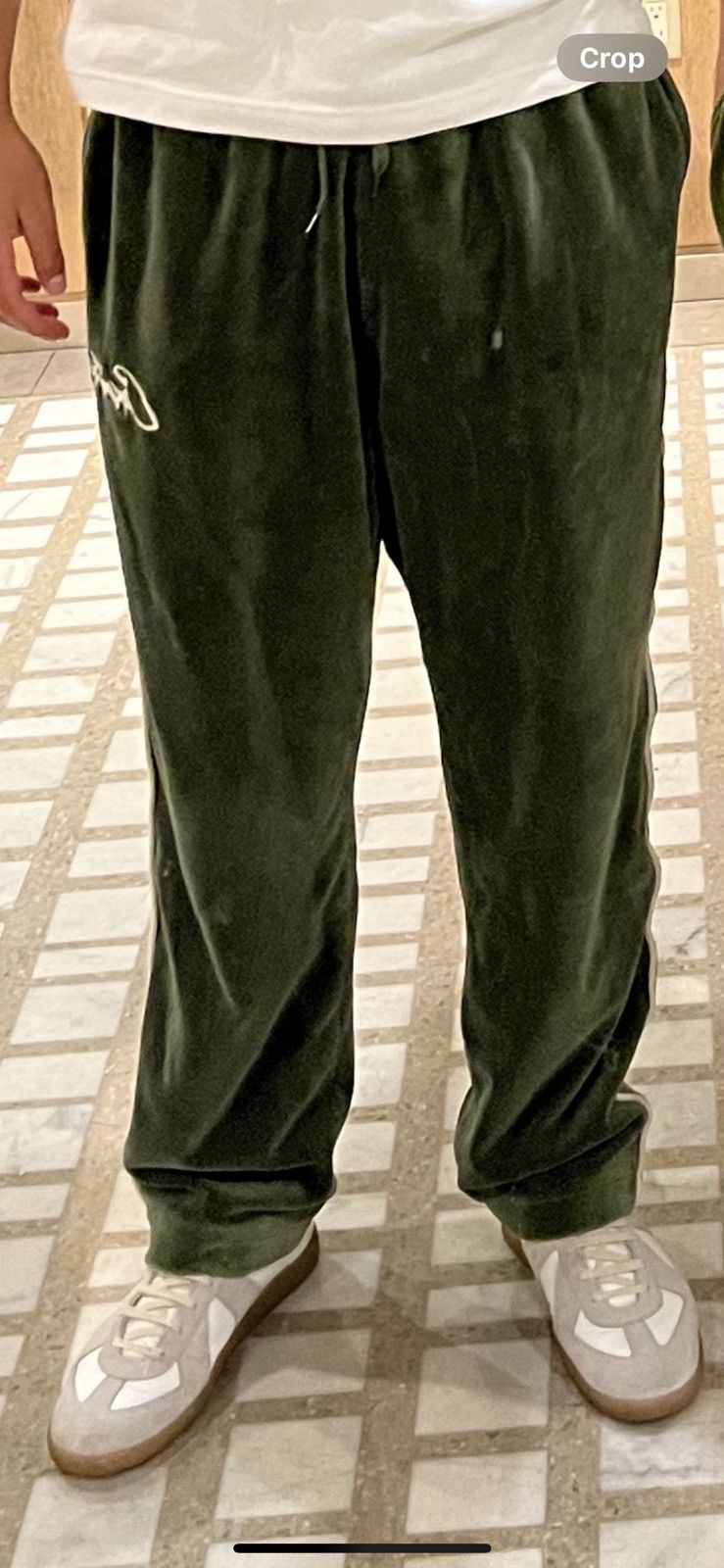 Corteiz Velour Tracksuit - Green Corteiz Velour Tracksuit - Green