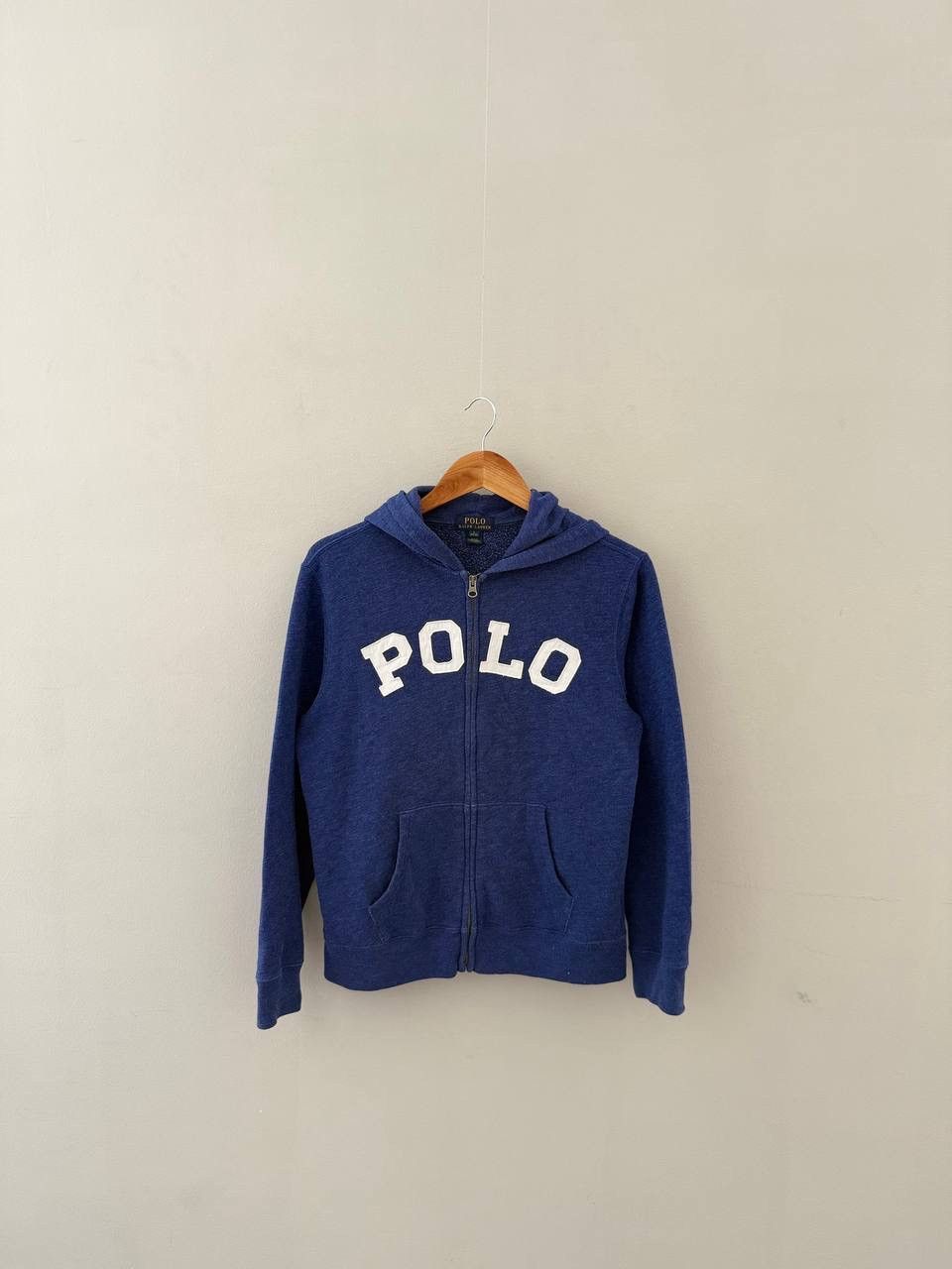 Polo Ralph Lauren Y2K Polo Ralph Lauren Big Logo Zip Up Hoodie Size L / US 10 / IT 46 - 1 Thumbnail