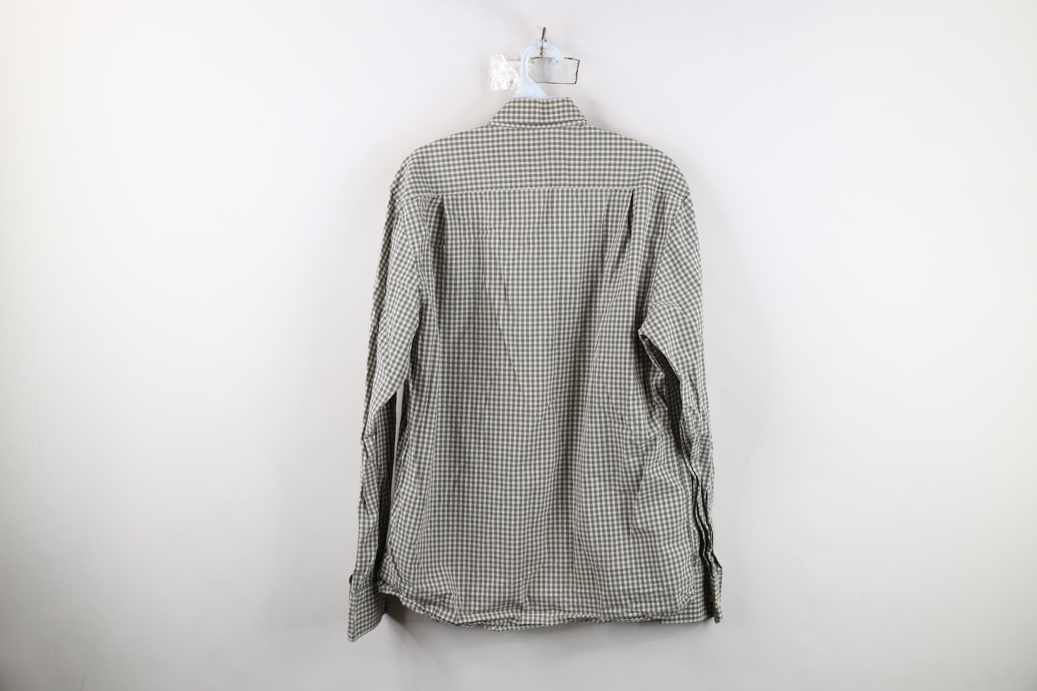 Barbour Barbour Spell Out Gingham Plaid Collared Button Down Shirt Size US S / EU 44-46 / 1 - 13 Thumbnail