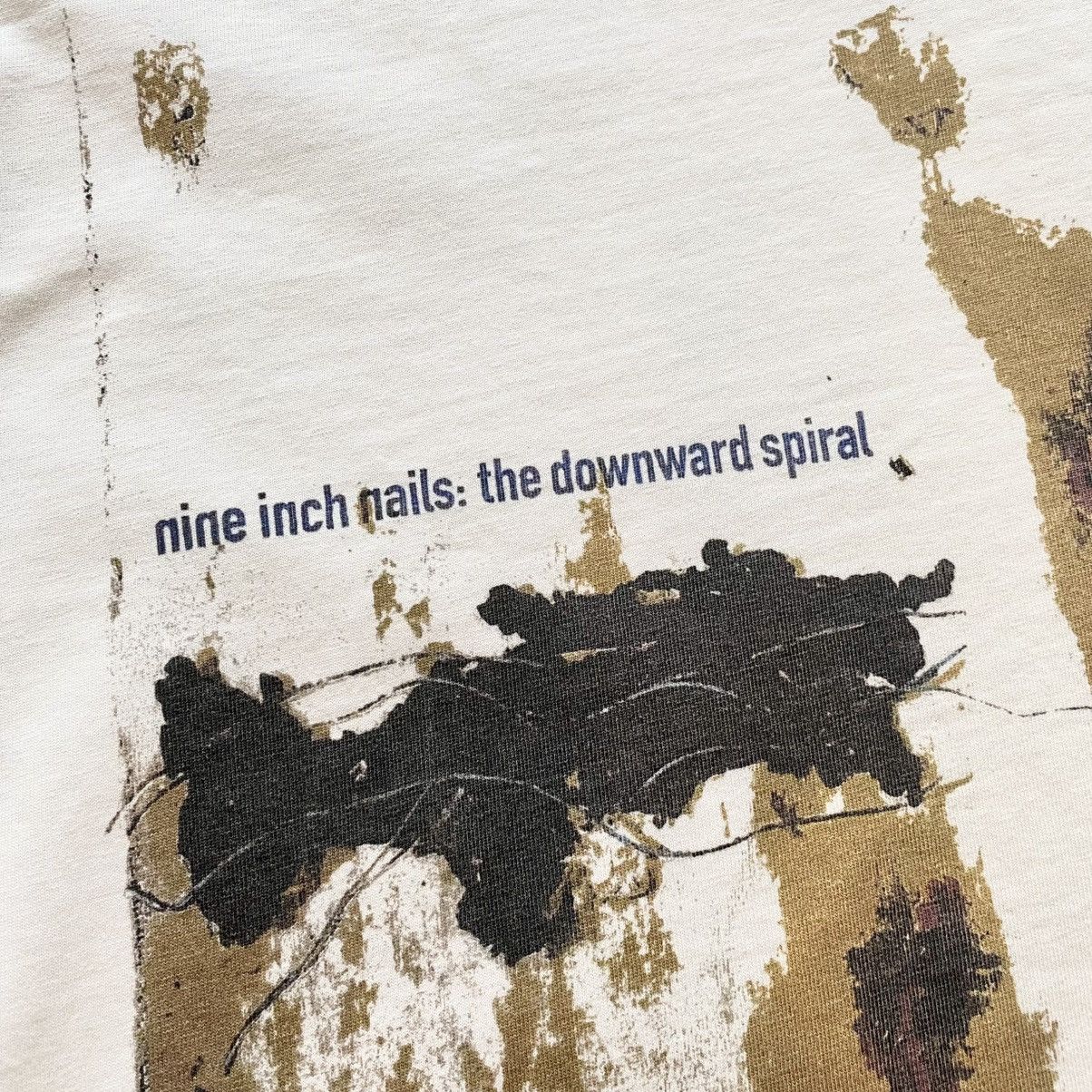 Band Tees 1994 Nine Inch Nails The Downward Spiral Vintage T-shirt Tee Size US L / EU 52-54 / 3 - 6 Thumbnail
