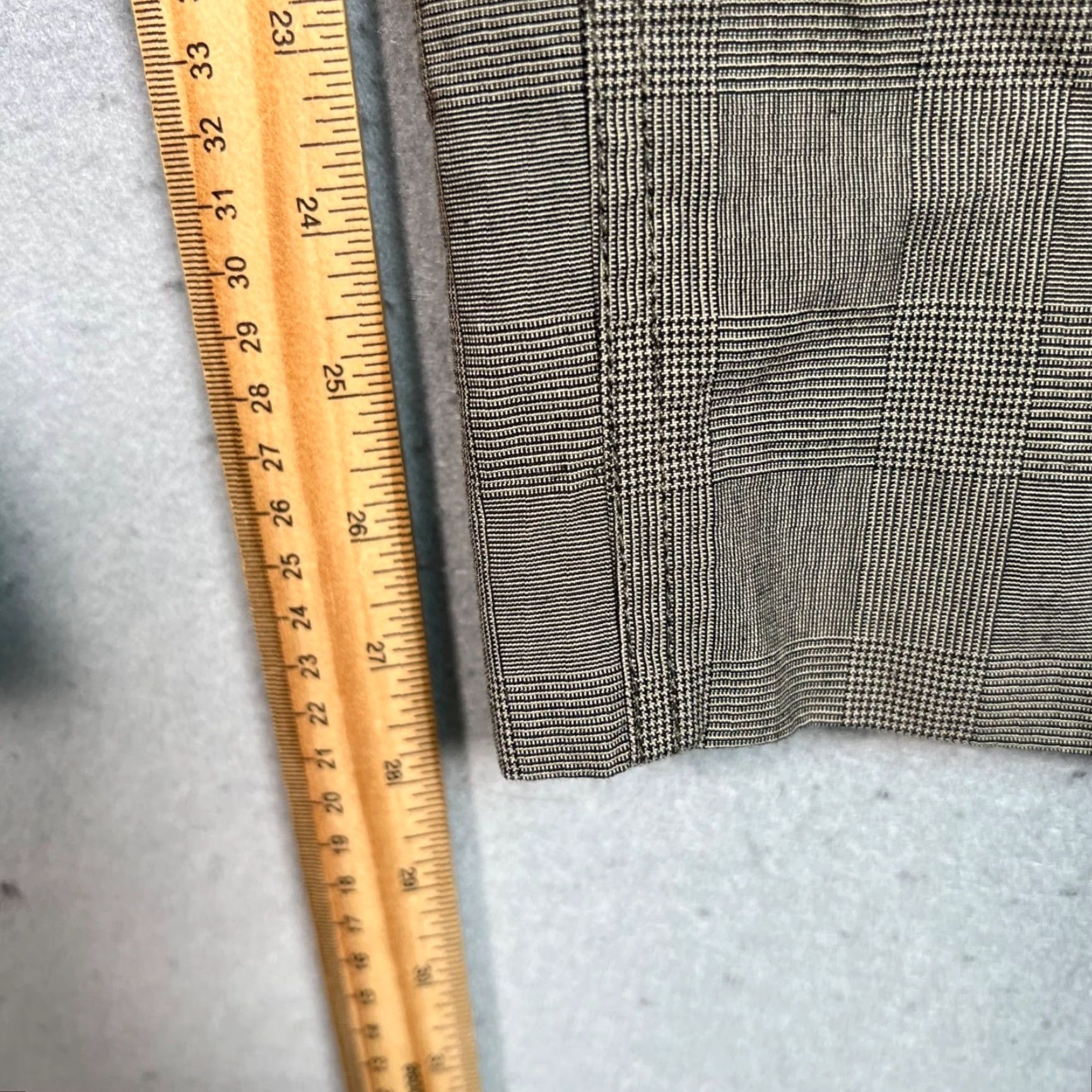 Wood Wood VINTAGE Wood Wood Althea Trousers Brown Plaid Pattern Cotton Blend Women’s Size 36 Size 25" / US 0 / IT 36 - 7 Thumbnail