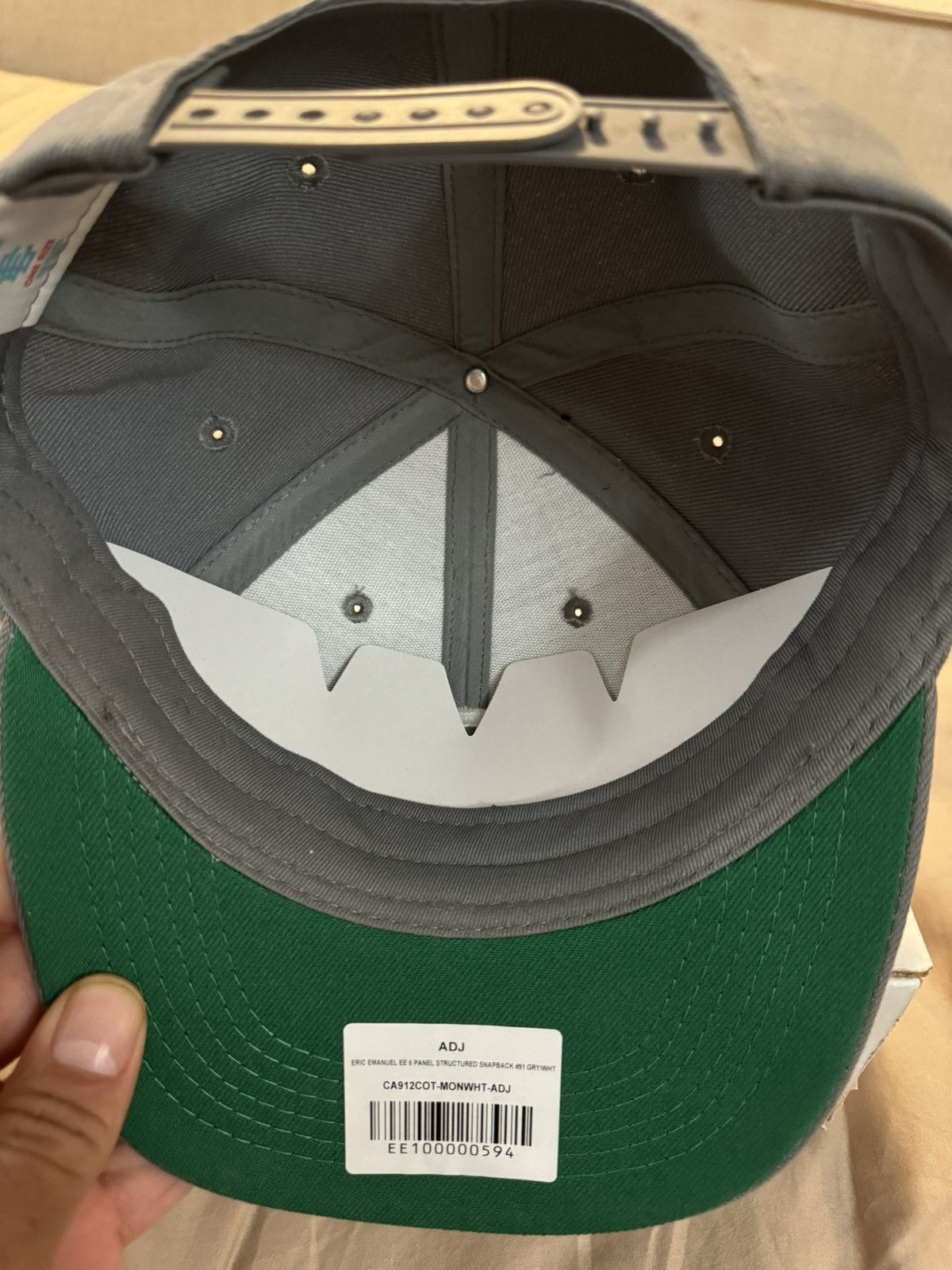 Eric Emanuel Eric Emanuel basic hat grey OS BRAND NEW! Size ONE SIZE - 5 Thumbnail