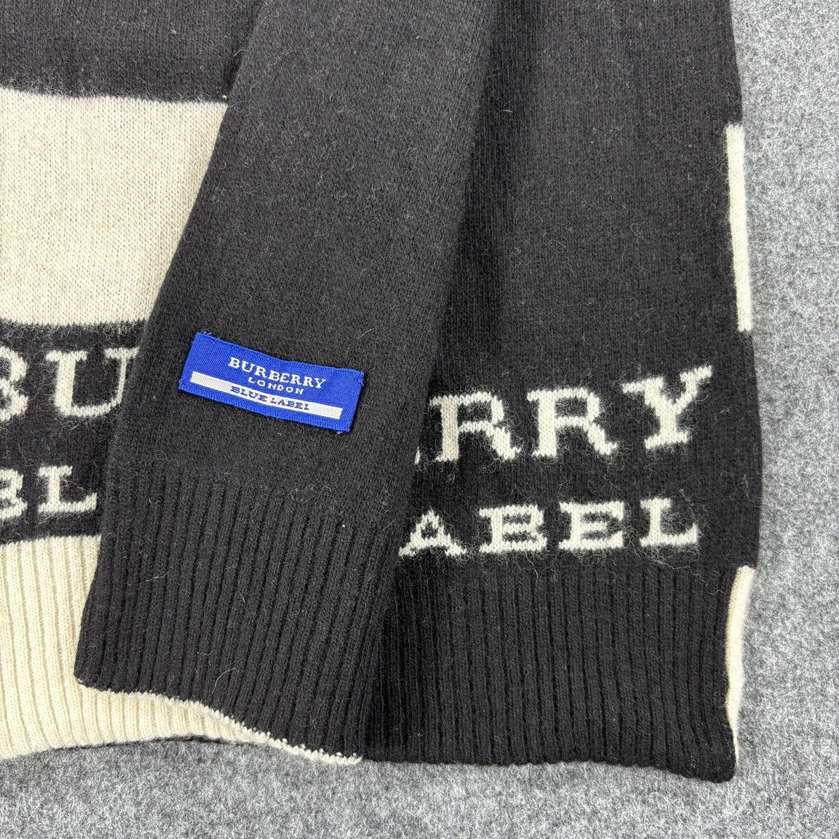 Burberry × Vintage Burberry Scarf # D715 # Muffler # Neckwear # Blue Label Size ONE SIZE - 5 Thumbnail