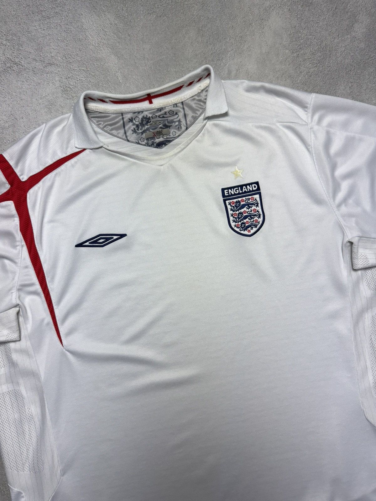 Umbro England 2006 2008 Home Football Shirt Soccer Jersey Umbro Size US XXL / EU 58 / 5 - 3 Thumbnail