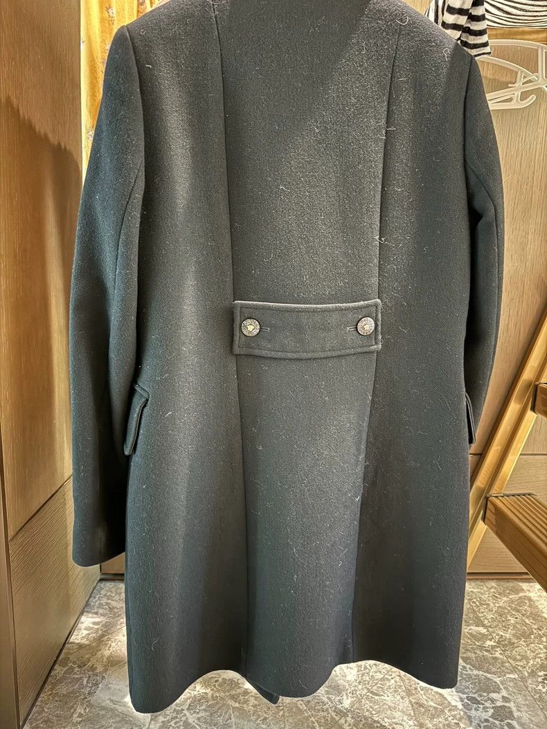 Versace Versace Classic black coat Size S / US 4 / IT 40 - 2 Thumbnail