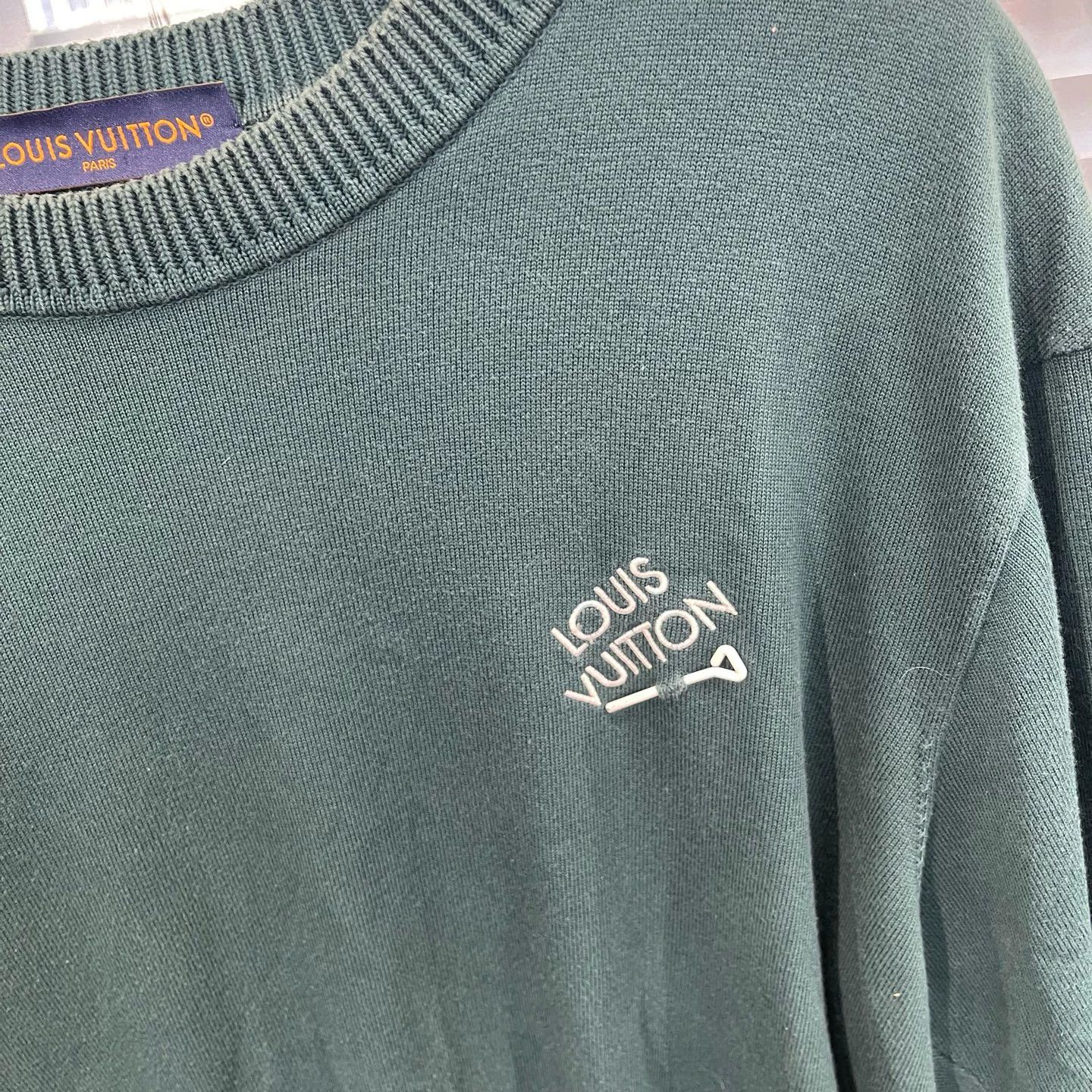 Louis Vuitton Louis Vuitton Pin Embroidery Knit SS Tee Size US XL / EU 56 / 4 - 4 Thumbnail