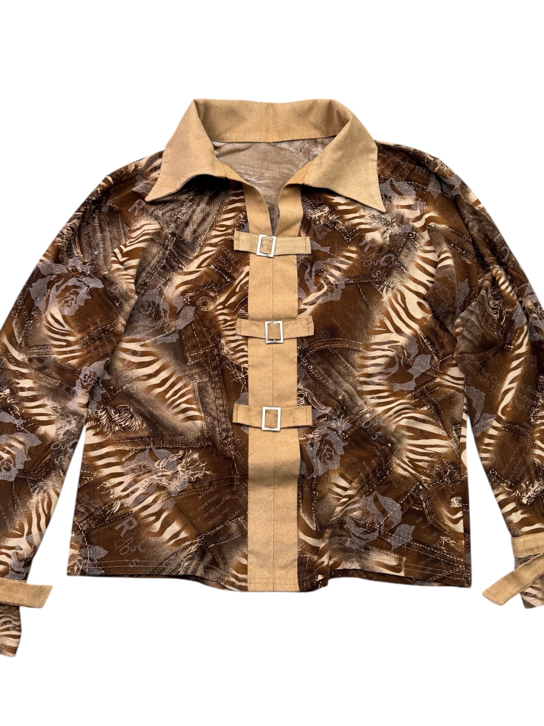 Vintage Vintage Blouse W236(V9) Size L / US 10 / IT 46 - 2 Thumbnail