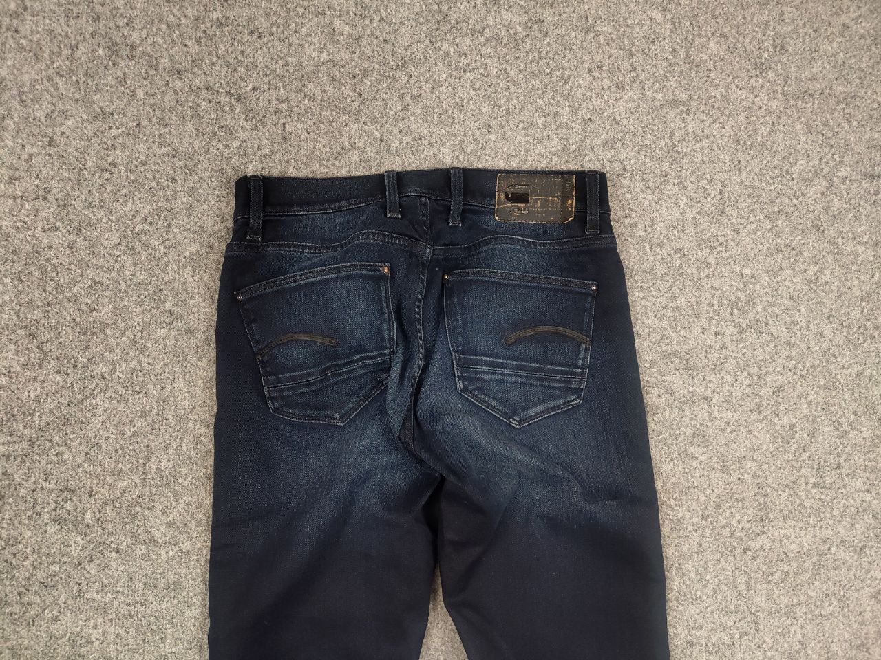 G-Star G Star Raw revend skinny Dakr Blue Gaded denim Jeans Size US 31 - 7 Thumbnail