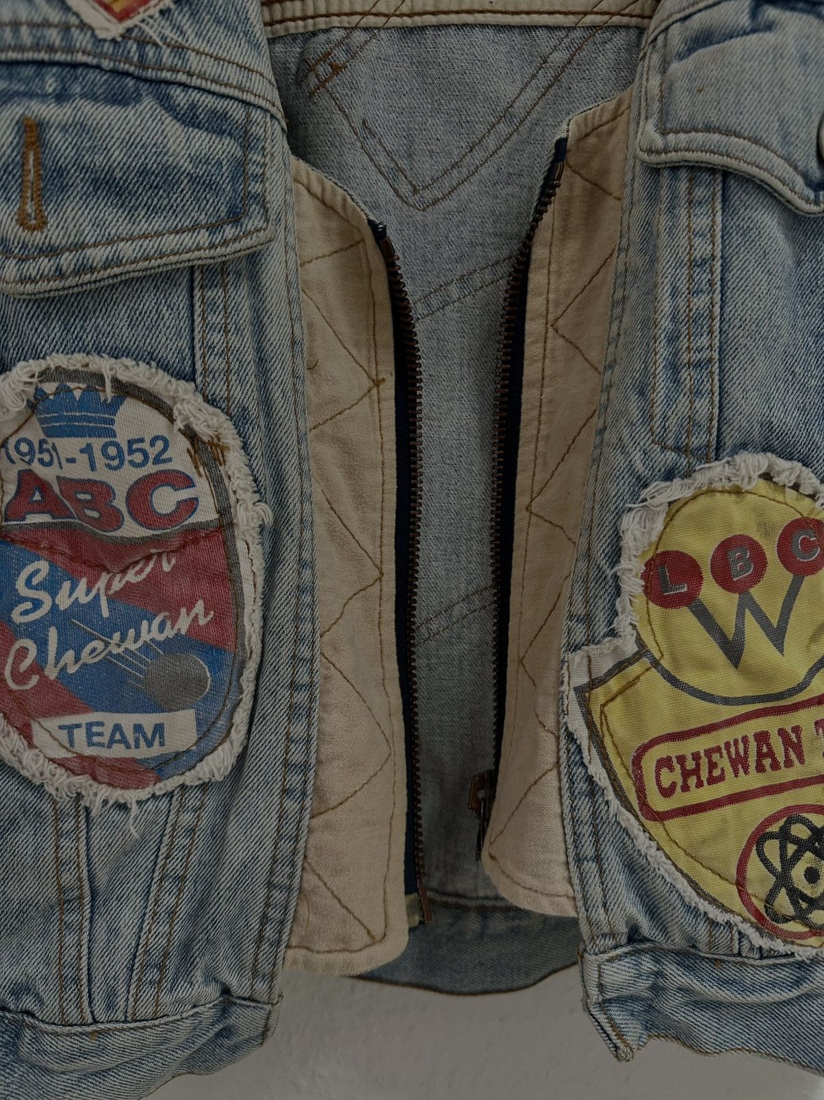 Vintage Vintage Patchwork Motorcycle Jacket - Collector’s Edition Size US M / EU 48-50 / 2 - 2 Thumbnail