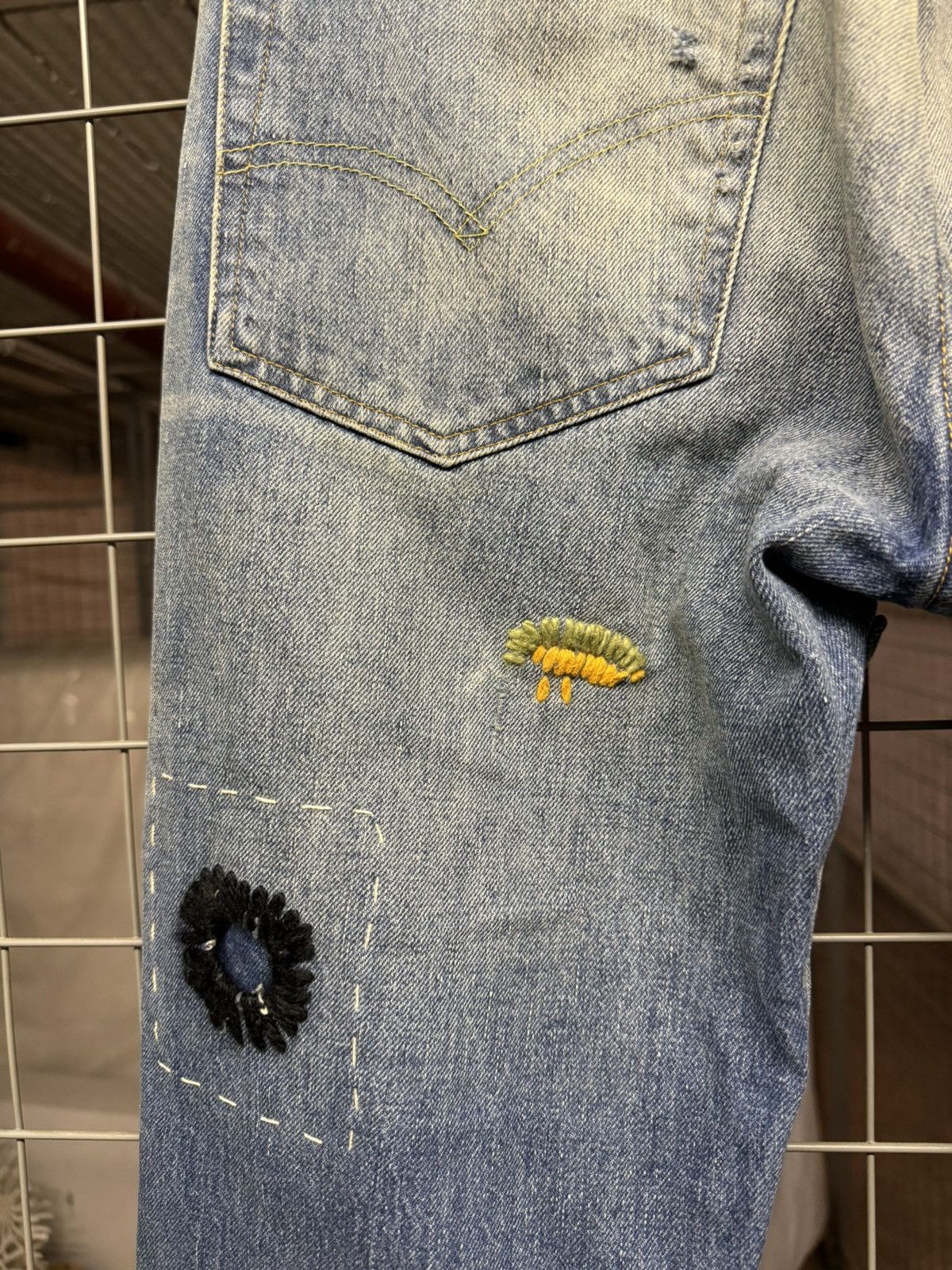 Levi's Vintage Clothing Levi’s Flower Denim Size US 32 / EU 48 - 7 Thumbnail