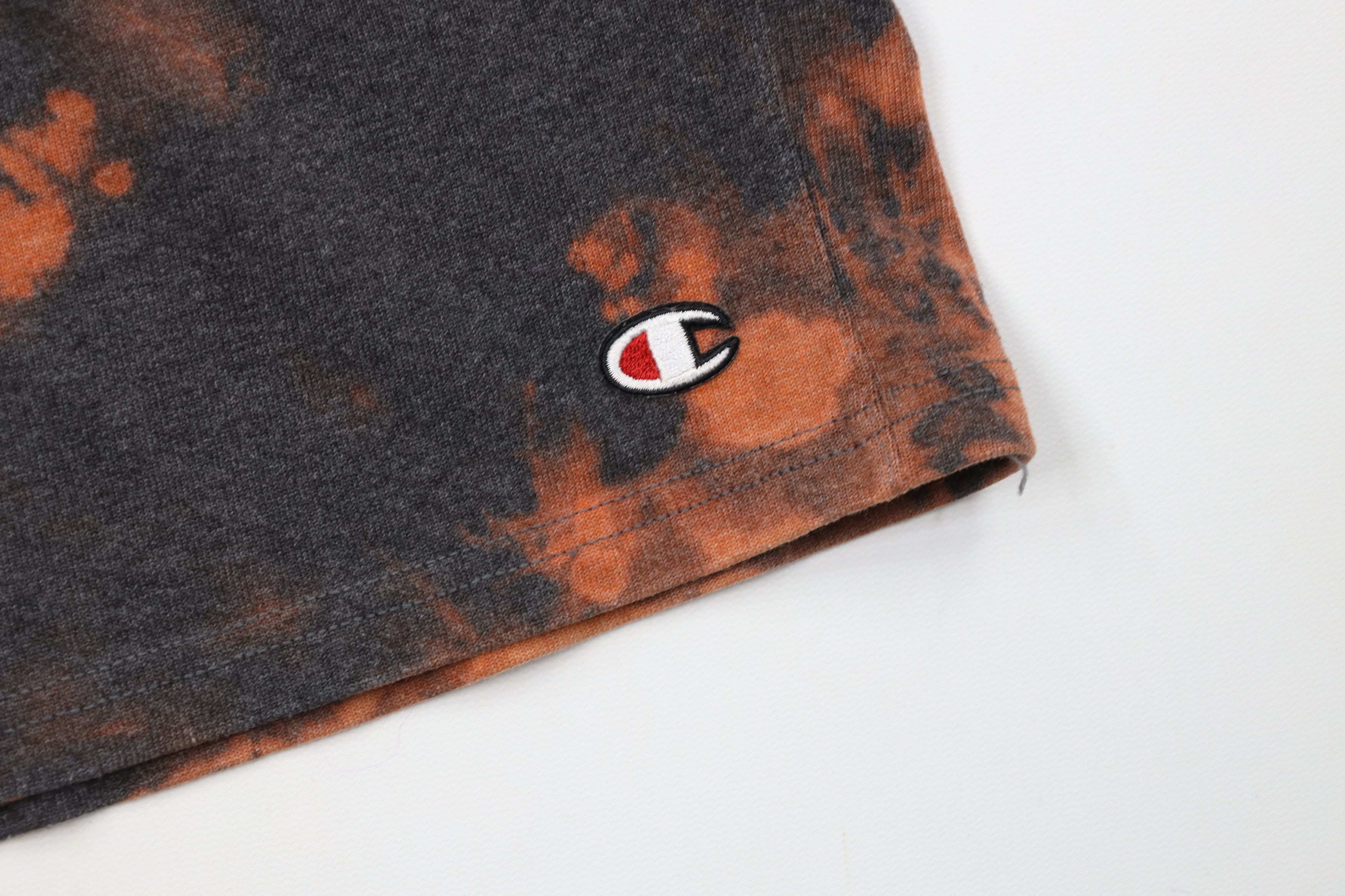 Champion Vintage Champion Logo Acid Wash Above Knee Shorts Size US 34 / EU 50 - 5 Thumbnail