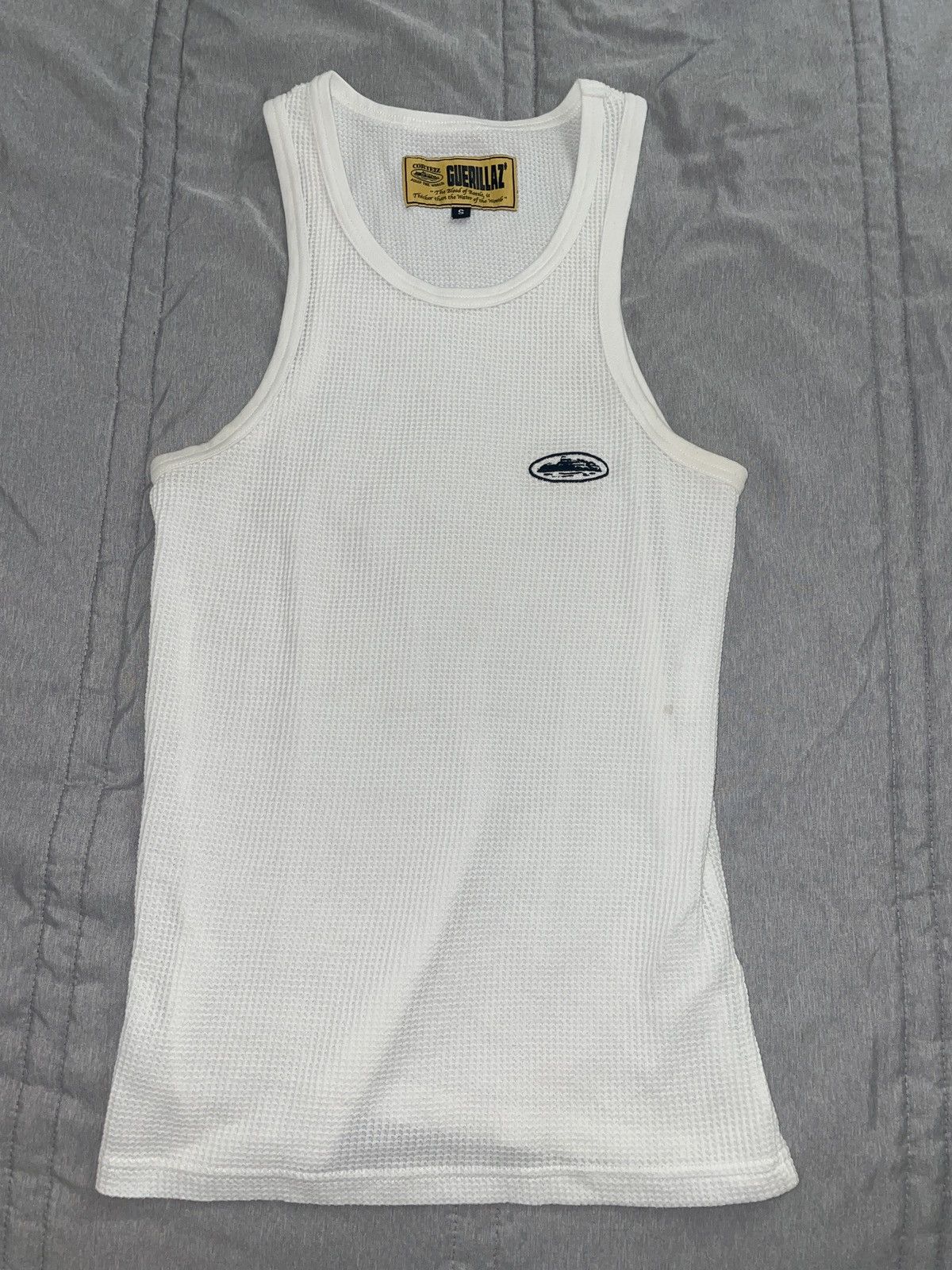 ウェア Corteiz tanktop white black Corteiz Alcatraz Tank Top (Women's) White/Black - US