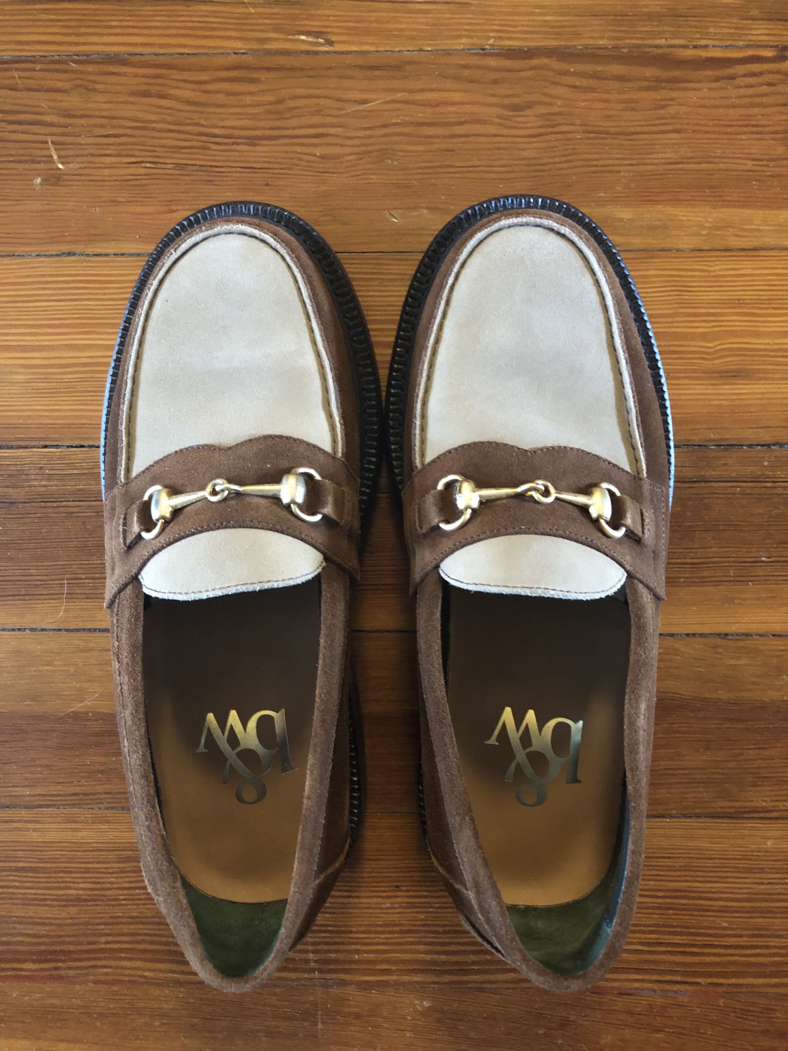 Blackstock & Weber The Mason Suede Loafers Size US 6.5 / EU 39-40 - 2 Thumbnail