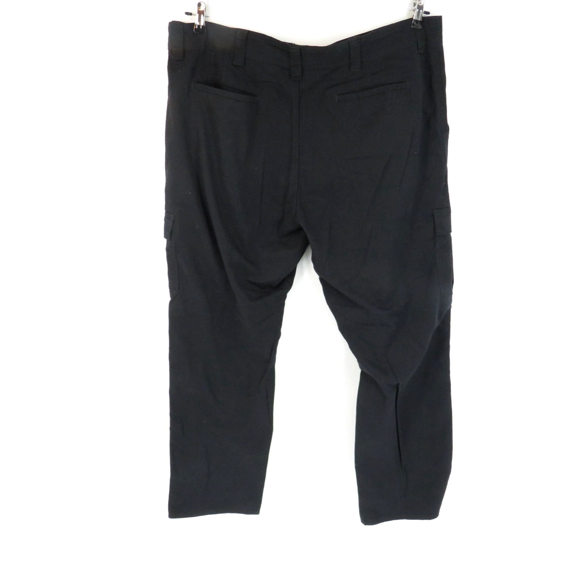 Wrangler Wrangler Authentics Mens Black Cargo Pants 42x32 Relaxed Fit Size US 42 / EU 58 - 5 Thumbnail