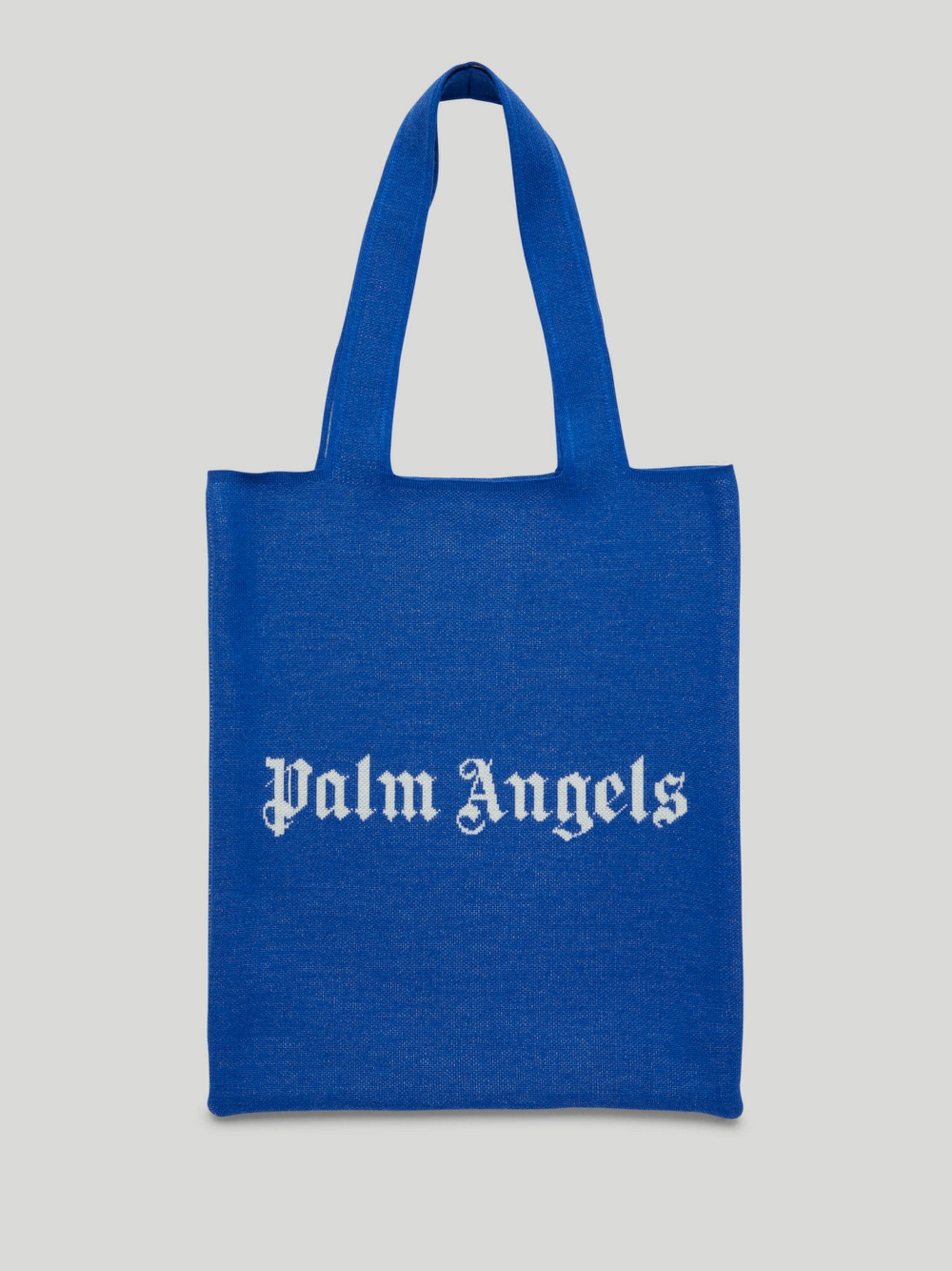 Palm Angels o1y0325 Size : OS / Logo Shoulder Bag in Blue Size ONE SIZE - 1 Thumbnail