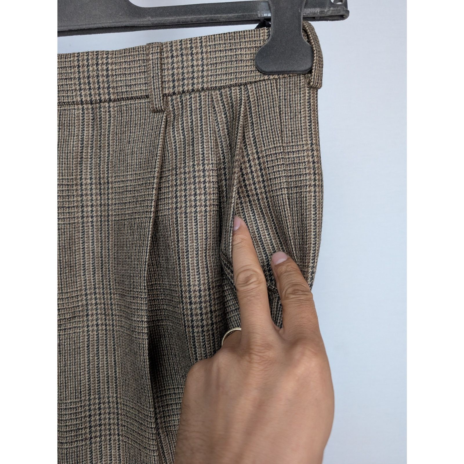 Celine o1rshd1 Pantalon Skate FL 2 Plis Causal Pants in Multicolor Size US 34 / EU 50 - 7 Thumbnail